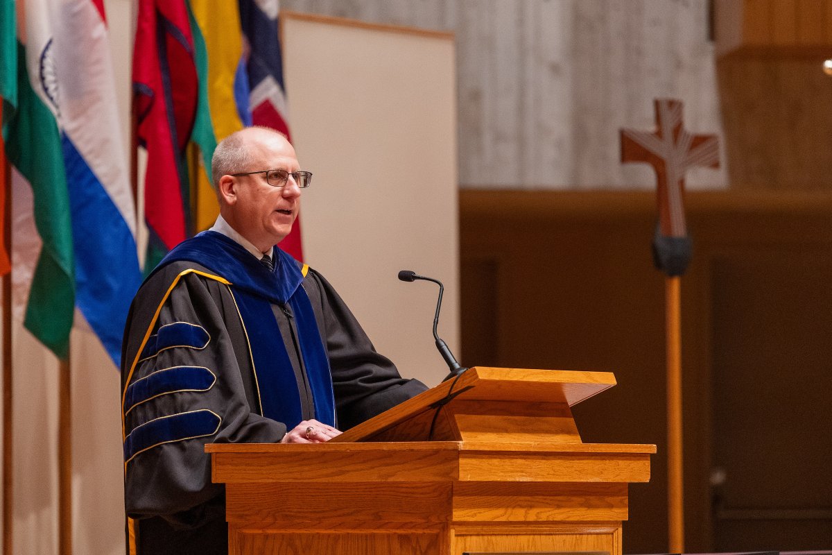 Friday, Oct. 3, we mark a significant milestone for Luther College as Brad Chamberlain is inaugurated as our 12th president!

Don't miss this historic moment - watch the live stream and discover all the details on our official Inauguration page: luther.edu/offices/presid…