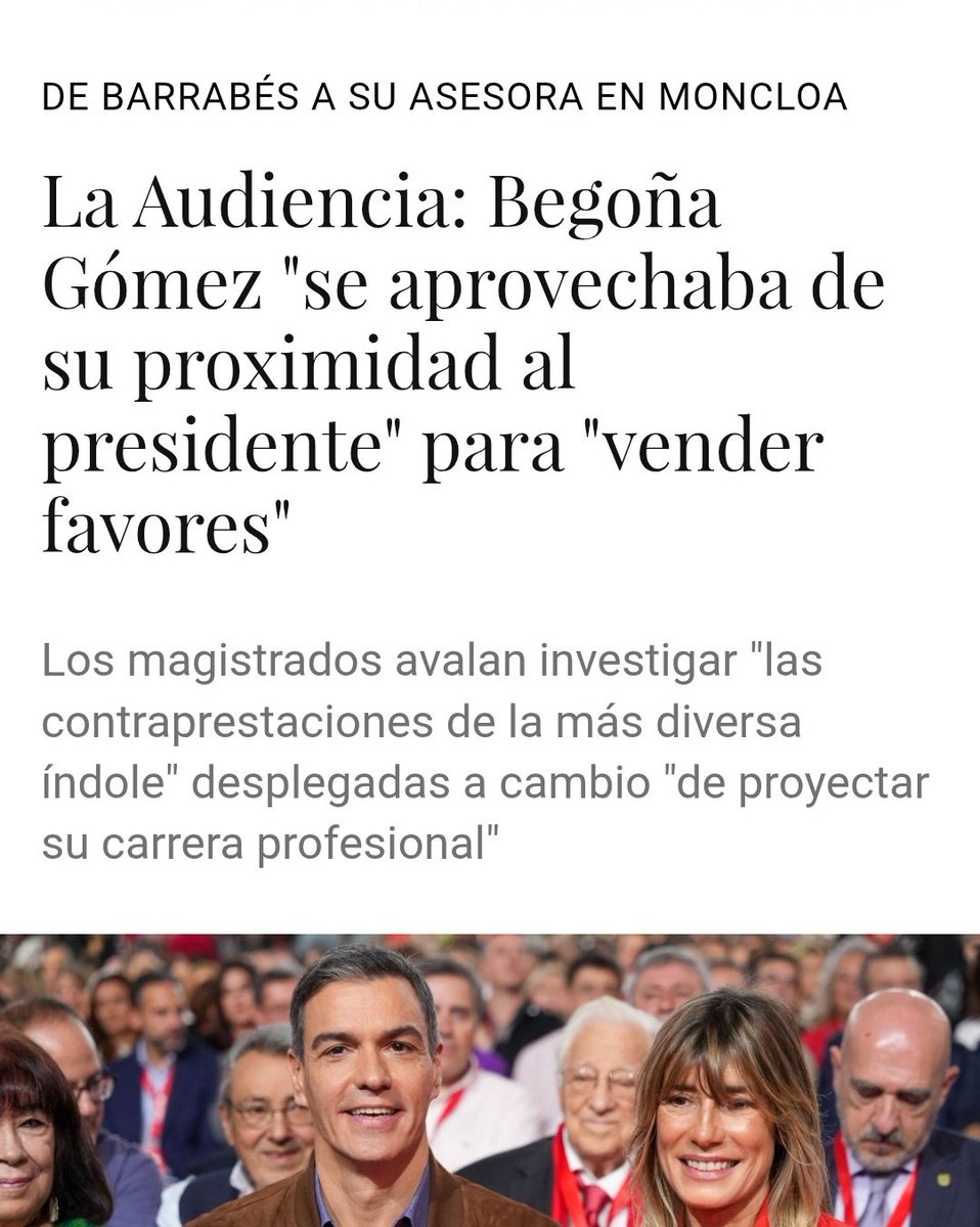 Es ni más ni menos lo que decía la Audiencia Provincial de Madrid en el auto del pasado mes de mayo