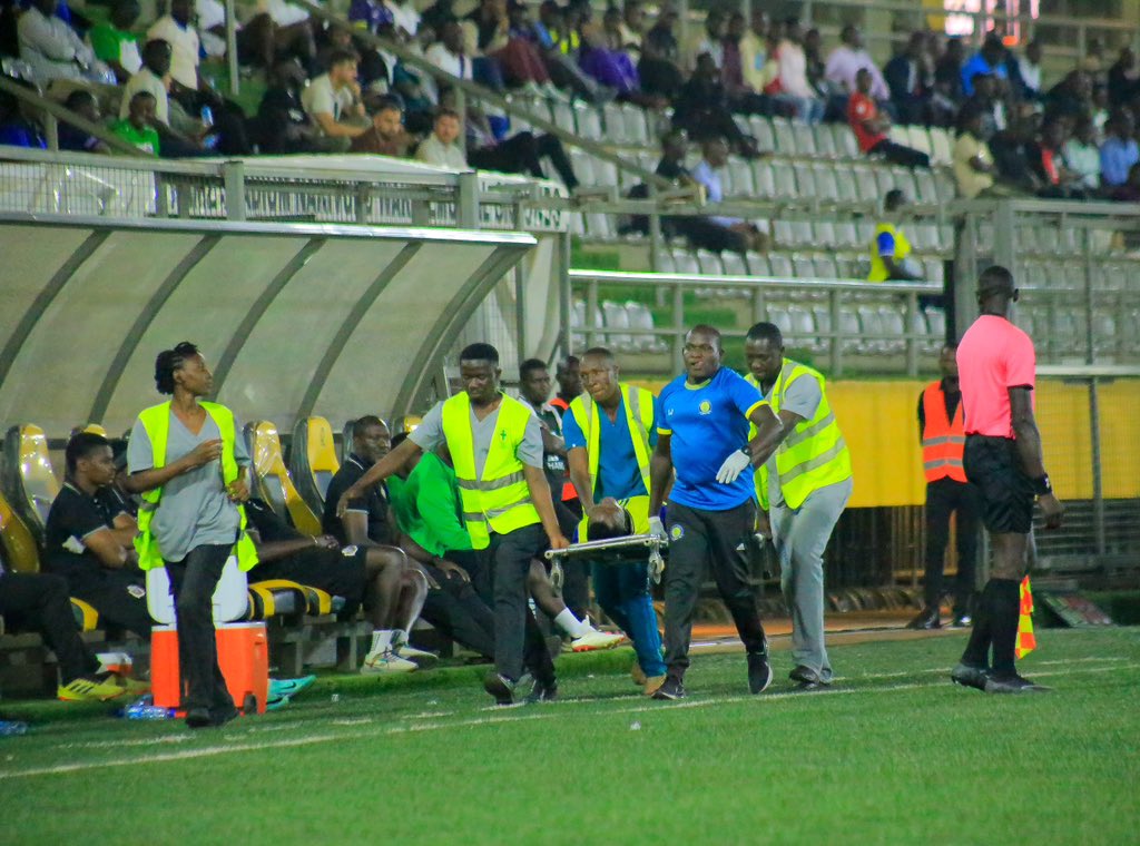 URAFC_Official's tweet photo. #InjuryUpdate 🚨

Our defender @BegisaPenz suffered a head collision in additional time of our @UPL Leaguematch on Thursday night against @Nec_Fc that ended 1-1. He sustained a forehead concussion with a visible dent and was immediately rushed to @stcatherinehosp  on standby emergency.

He is currently undergoing a brain CT scan to rule out any internal bleeding, and we now await the doctors’ feedback 🙏.

We wish James a speedy and complete recovery, and extend our gratitude to St. Catherine Hospital for their timely intervention.

#URAFC | #OneTeamOneDream
