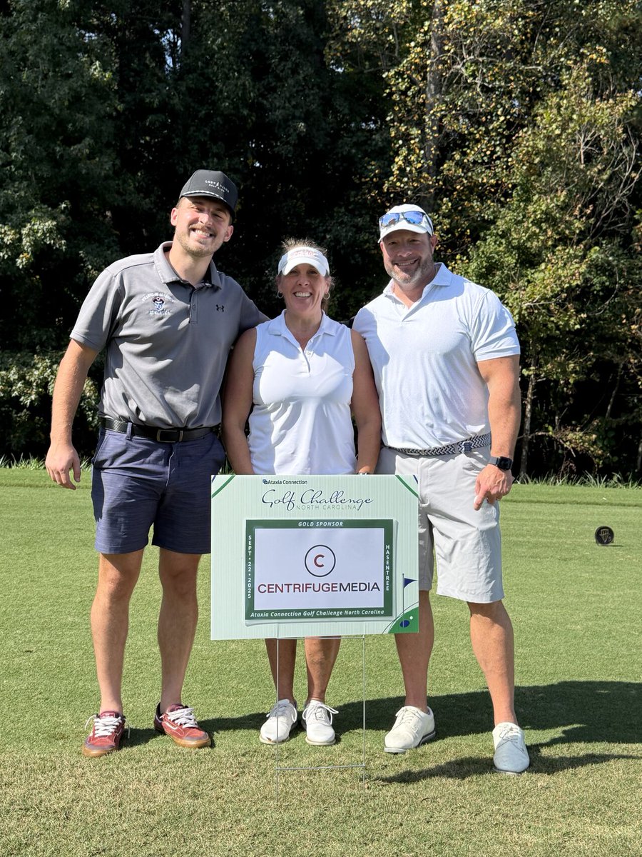 CentrifugeMedia's tweet photo. #CentrifugeMedia was proud to sponsor and support the fight against #Ataxia, helping raise awareness for this rare neurological disease that affects roughly 150,000 people in the U.S.

#AtaxiaAwareness https://t.co/vvOV3aLFfi