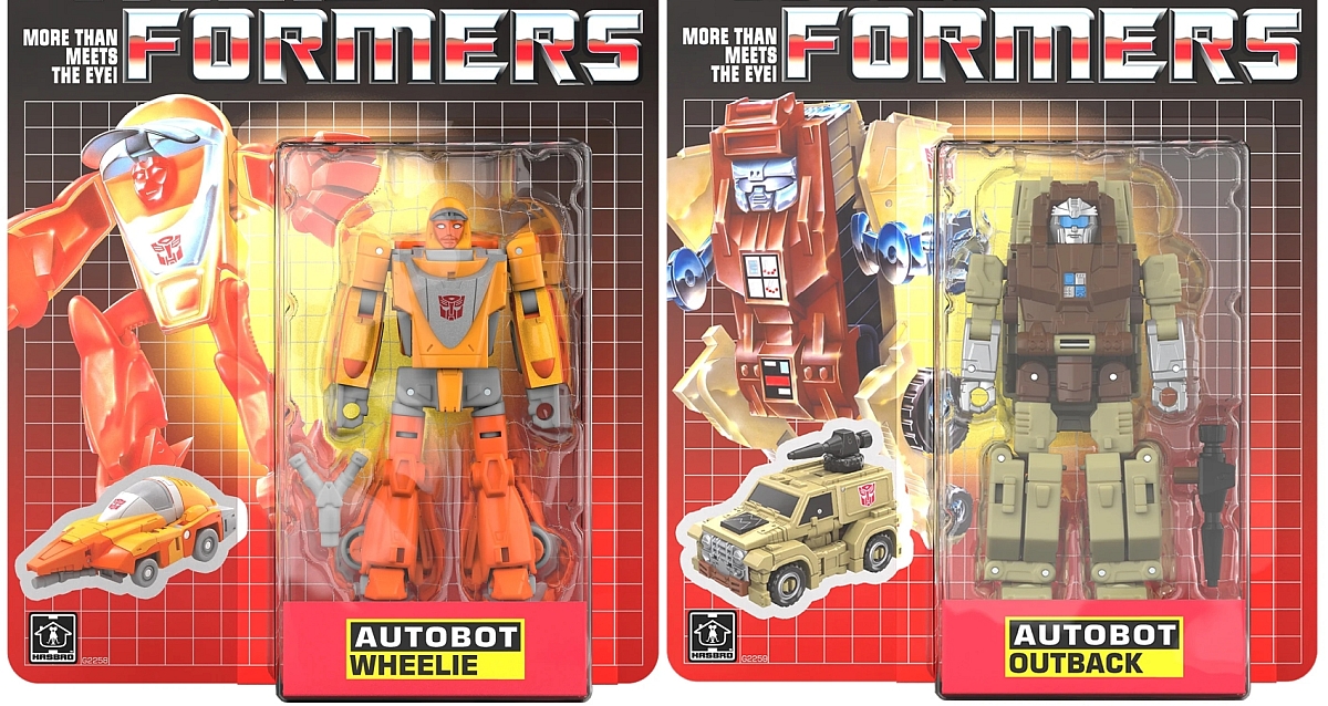 TFormers's tweet photo. Retro Deluxe Wheelie, Outback Walmart Collector Con 2025 Exclusives Coming Soon: Just in are previews of two reveals from the Walmart Collector Con 2025 Fall event with news and listings… https://t.co/FFENHgb9b7 - Read More #Transformers #Toys #CollectorCon #RetroToys #Minibots https://t.co/TxTDTPfmLf