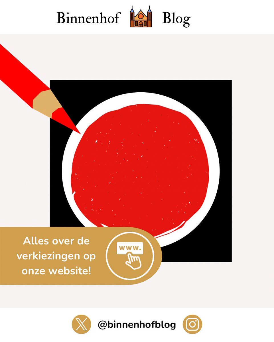 Vanaf vandaag staat op onze website een pagina over de verkiezingen. Het kan soms best lastig zijn om met de hoeveelheid informatie die op je afkomt je stem te bepalen. Daarom hebben wij alles overzichtelijk op één plek gezet: binnenhofblog.nl/tweede-kamerve…