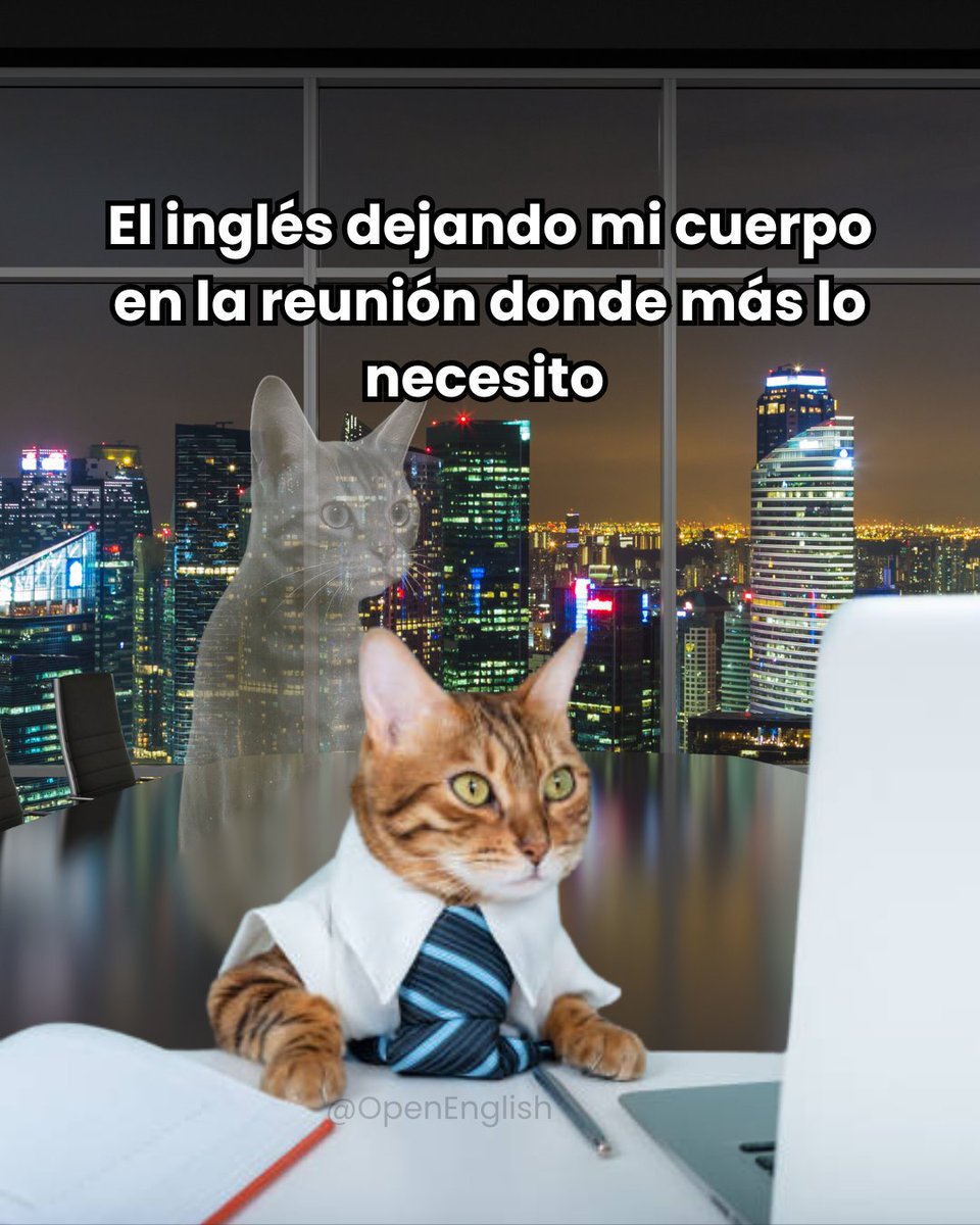 OpenEnglish's tweet image. Ese momento exacto cuando tu inglés decide tomar vacaciones 🧳
Y tú te quedas como: “¿Cómo se dice hola ?” 😵‍💫💬
Tranquilo, a todos nos pasa... lo importante es seguir practicando 💪

#OpenEnglish #InglesConHumor #AprenderIngles #InglesParaAdultos #InglesReal #InglesSinTrauma 🧠✈️
