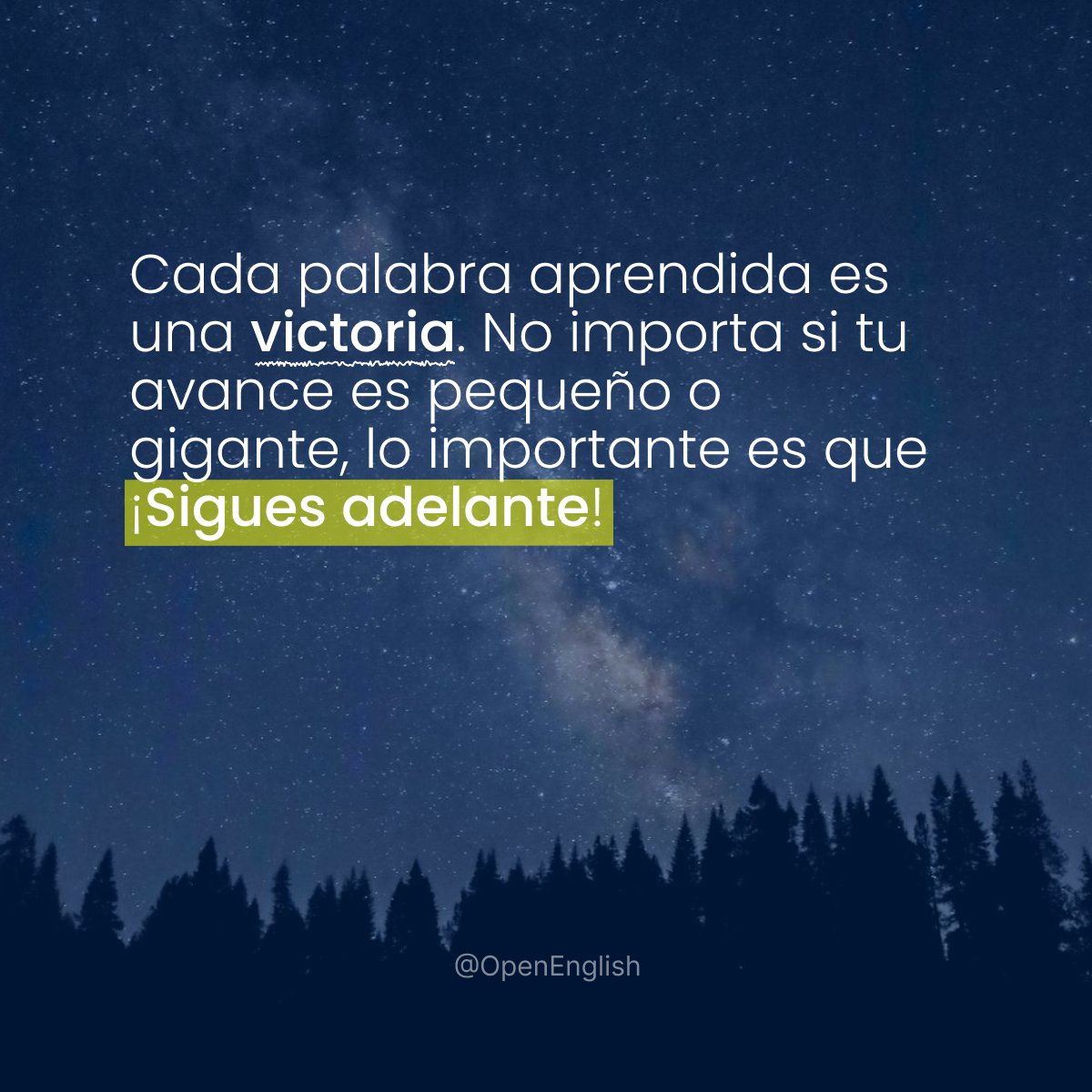 OpenEnglish's tweet image. 🚀 Aquí todos tenemos algo en común: ¡queremos dominar el inglés!
👉 Cuéntanos, ¿qué logro te hace sentir orgulloso en tu camino con el inglés? 🎯
#Openenglish #tupuedeslograrlo #InglésParaTi #AvanzaConConfianza