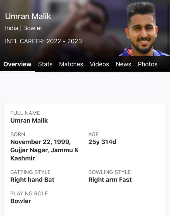 rajatahir27's tweet image. Before Sana Mir referred to Natalia Parvaiz's birthplace as "Azad Kashmir" during commentary, her ESPNcricinfo profile listed it as "Azad Kashmir." However, it was changed just now to "Pakistan-administered Kashmir," coz of pressure from the BCCI. 

This change highlights the…