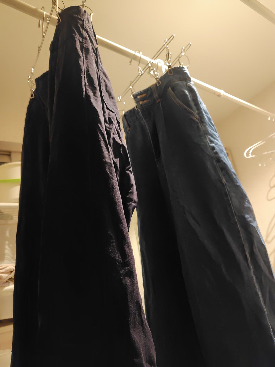 utoutosuu's tweet image. 昨日は疲れて倒れてしまったので
今、お洗濯物干してます　👖🍃

おはようございます🌿

#朝活 #HSS型HSP