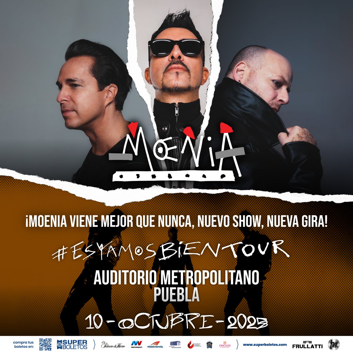 ✨🎹 Moenia llega a Puebla con un show que une su estilo electrónico y recuerdos que marcaron generaciones. 🌌🔥 

📅 10 de octubre | 🕘 21:00 horas
📍 Auditorio Metropolitano
🎟️ Boletos en Super Boletos 

#Moenia #PixelTour2025 #MúsicaEnVivo