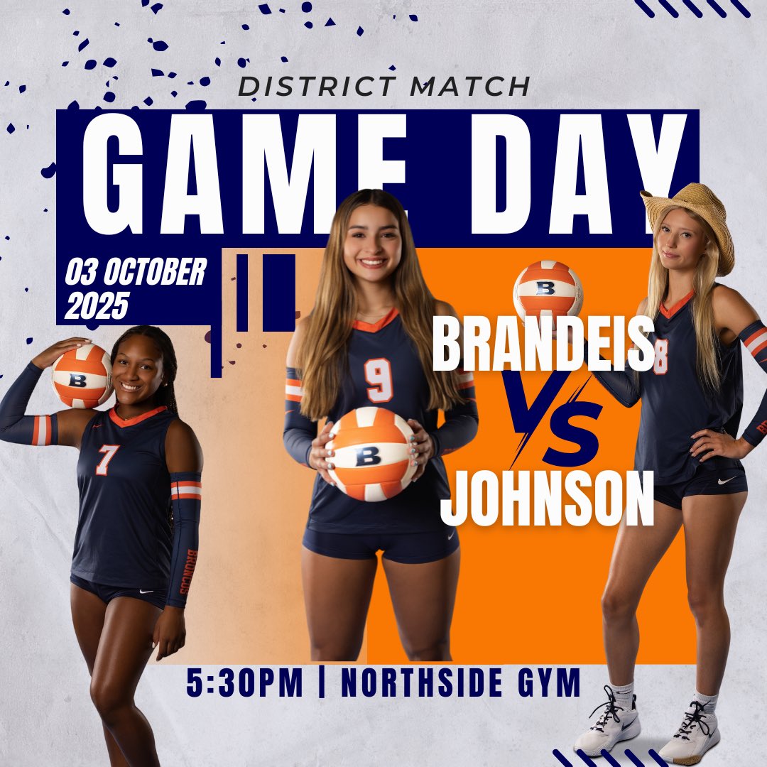 BrandeisVB08's tweet photo. ➡️GAME DAY FRIDAY ⬅️
➡️Vs Johnson 
➡️JV/9 @ bhs 5/6pm
➡️Var. @ NSG 5:30pm
➡️Var. Teacher appreciation night!
#comesupport
@Coach_KLewis @danaperry73 https://t.co/NpsJe09Hqq