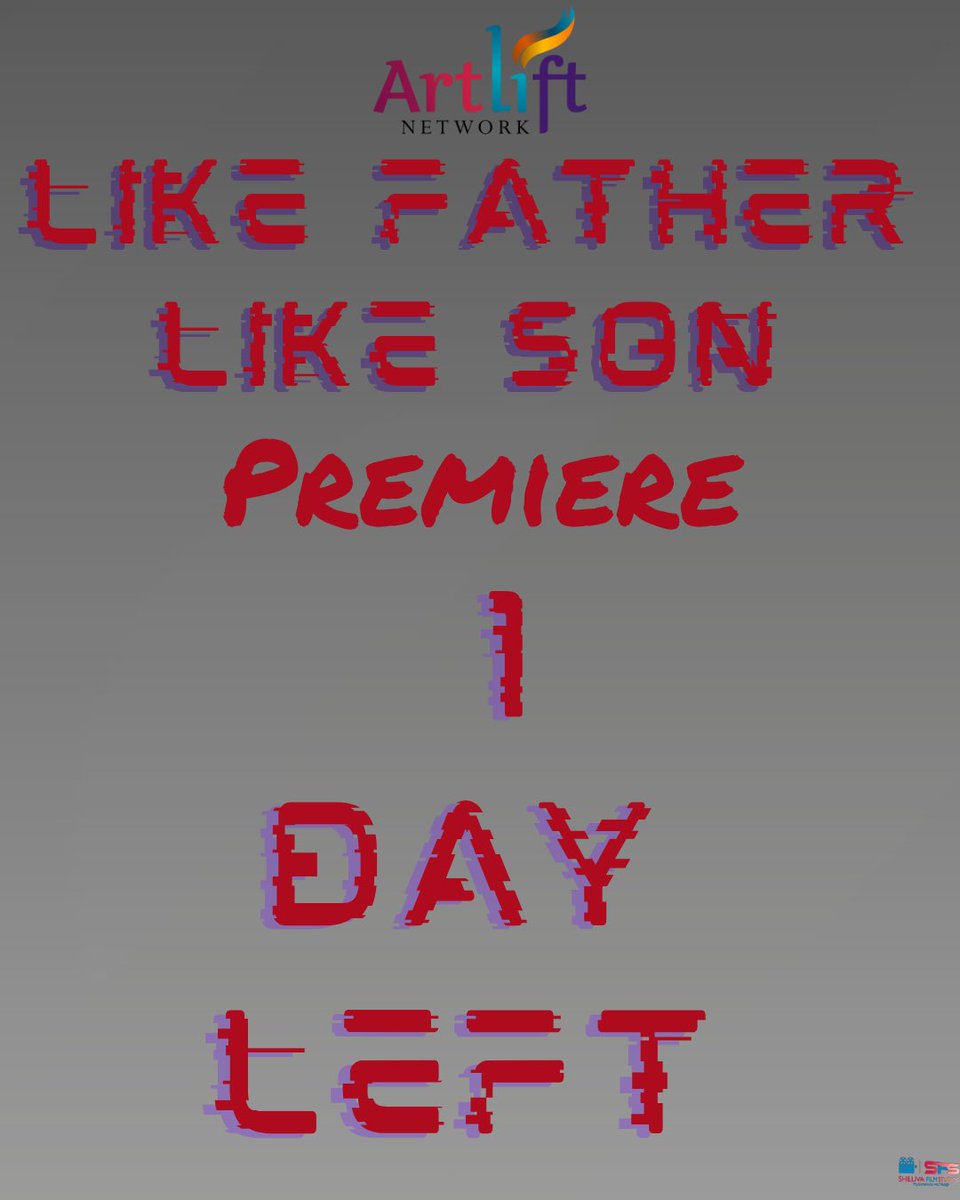 ShiluvaFilm's tweet photo. Tomorrow, be there.
#LikeFatherLikeSon #Directing #Film #Movie #Fatherhood https://t.co/a9wzrjbtjH