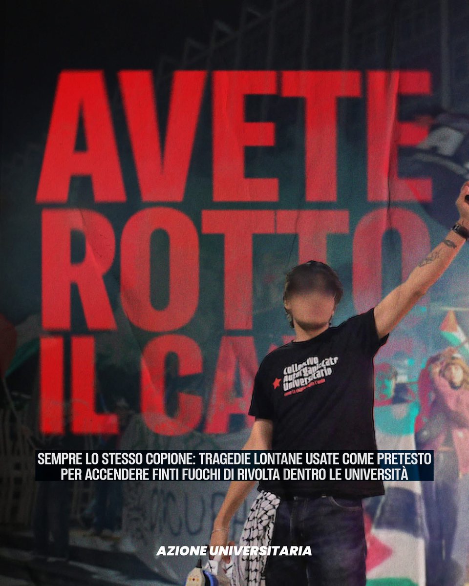 Non è solidarietà, è strumentalizzazione di un tema drammatico e complesso come il conflitto israelo-palestinese, in corso da decenni ma che solo oggi, con l’insurrezione a orologeria di collettivi e sigle sindacali, diventa improvvisamente una vostra priorità.