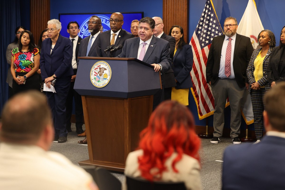 We stand together — elected officials, business leaders, the faith community, law enforcement, educators, and more — in our opposition to the abuses of power by Donald Trump's administration.

We're telling this unwarranted and unconstitutional occupation to stay out of Chicago.
