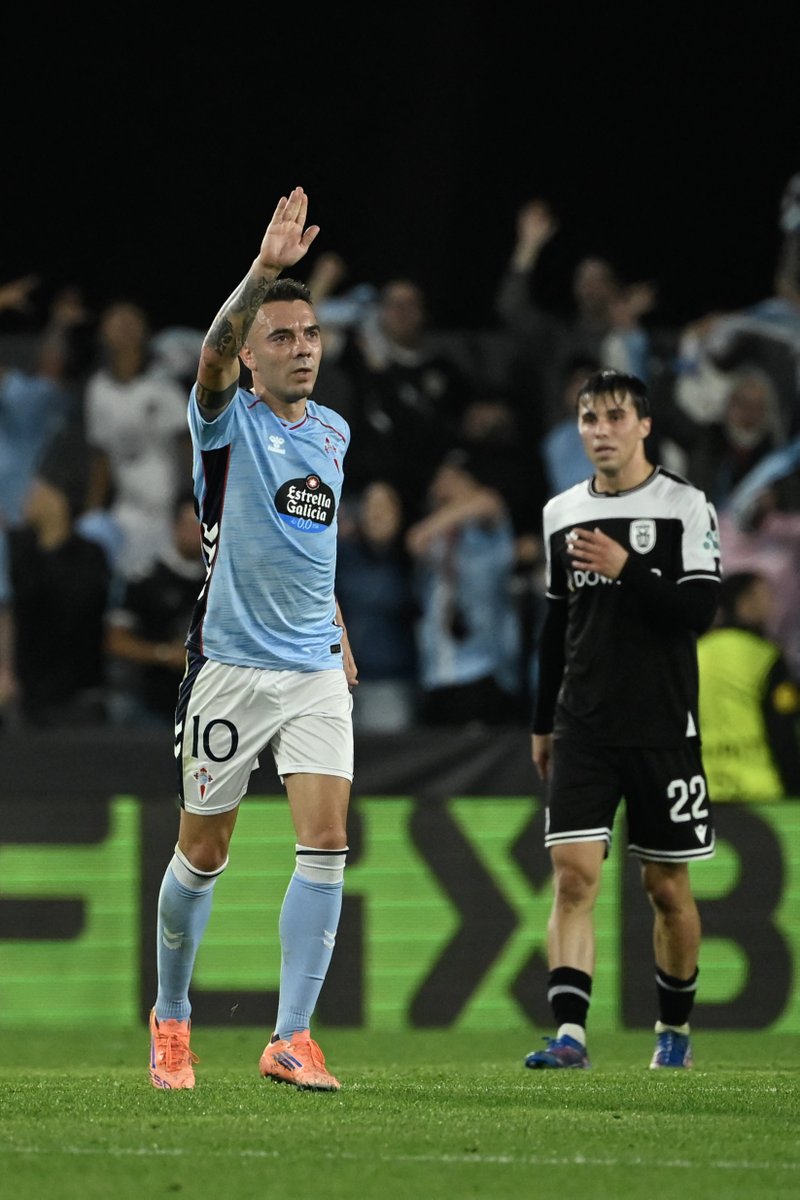 UEFAcom_es's tweet photo. 💪 𝗜𝗮𝗴𝗼 𝗔𝘀𝗽𝗮𝘀 ⚽

#UEL | @RCCelta https://t.co/LatAORfOvF