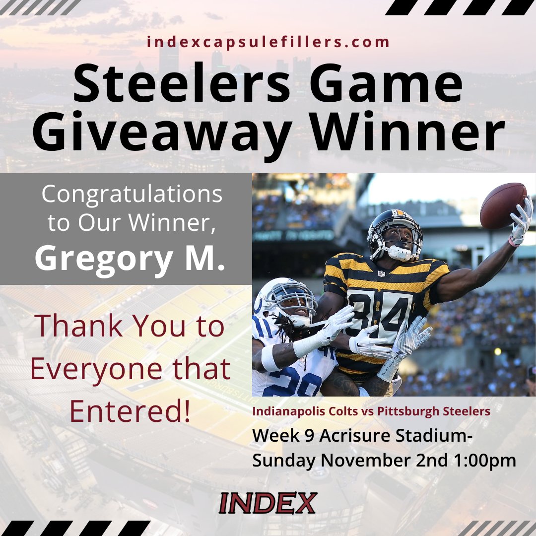 Congrats to our giveaway winner, Gregory M. We appreciate everyone who participated, be on the lookout for future giveaways!