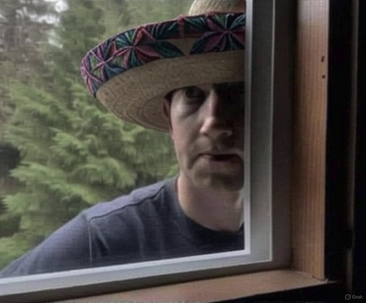 "I want to wear a sombrero too." 😢