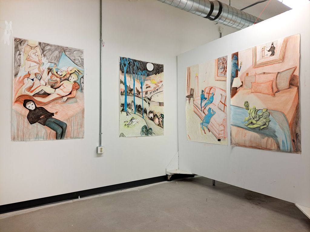 creativemorning's tweet image. Meet Leah McInnis, who illustrated our SOFT theme for October. She’s an interdisciplinary artist who uses video, sculpture, and printed matter to create site-specific installations. Explore some of Leah’s favorite works buff.ly/lvMAJzR #CMsoft