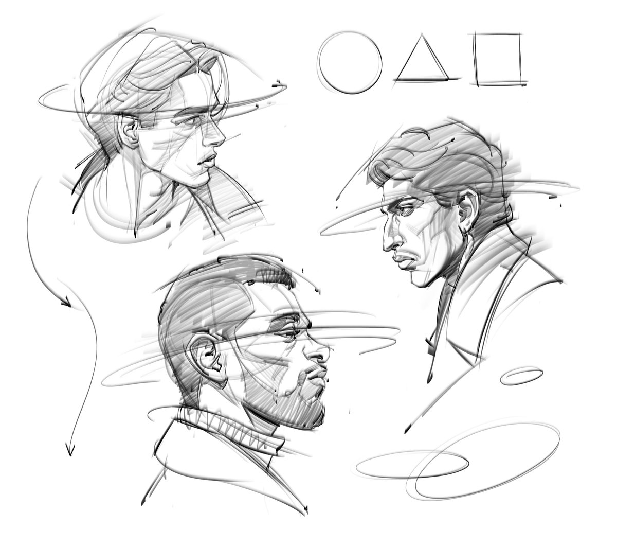 saqomolo's tweet photo. Portrait gesture drawings! #gesturedrawing #figuredrawing #doodles #sketches #art #lineart #faces #interestingfaces #gottogetbetter #goals #anatomy #humananatomy https://t.co/F8Om1UYR0P