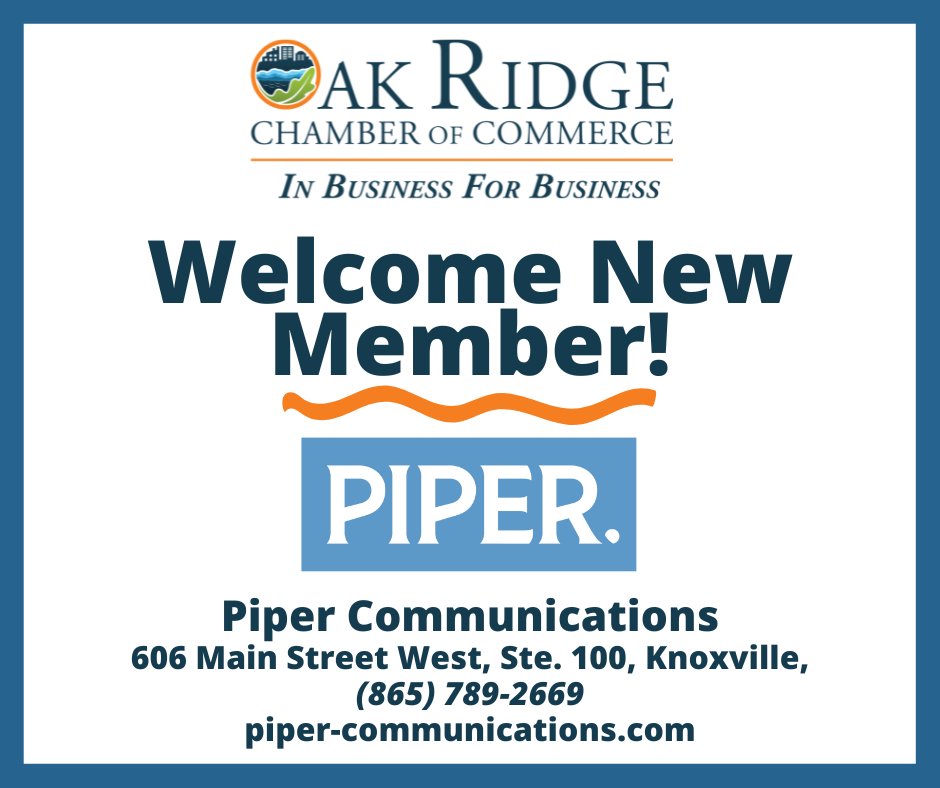 Oak Ridge Chamber tweet media