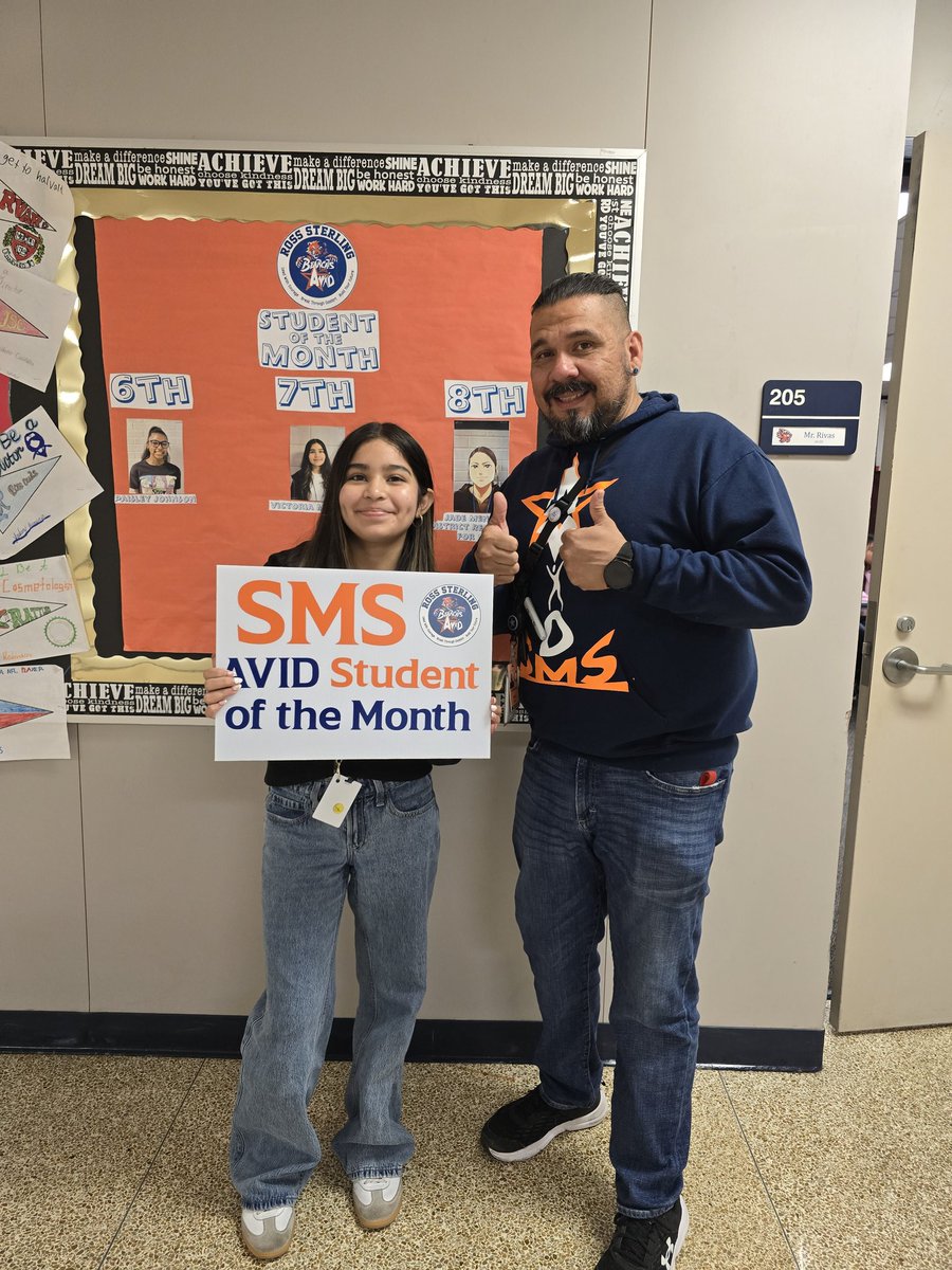 AvidRsms's tweet image. Exciting week this was! Announced our 6th, 7th, and 8th Grade AVID Students of the Month! Great Job to all! Building Our Future!! @HumbleISD_SMS @HumbleISD_AVID #BuildingourFuture #KidsFirst #Consistency