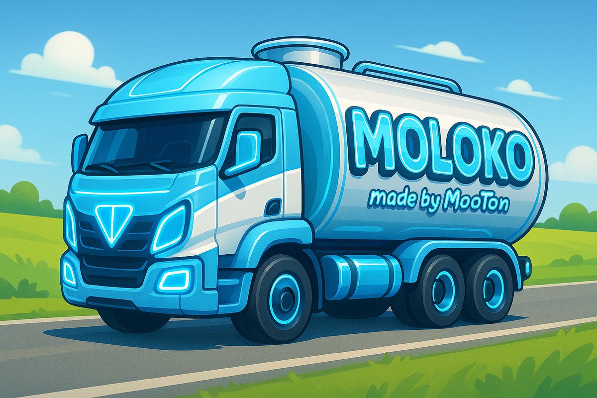 🚀 We’re live!
$MOLOKO has officially launched on $TON 🥛💙

The wave has started, and those who ride it early will taste the strongest MOLOKO.

Join the movement, drink the pump, never look back.

CA: EQBUxK0Q698FzE1pRMHvceLmoP3S9Xc6JUcNpZQ0DTNxOL4x

#MOLOKO #TON