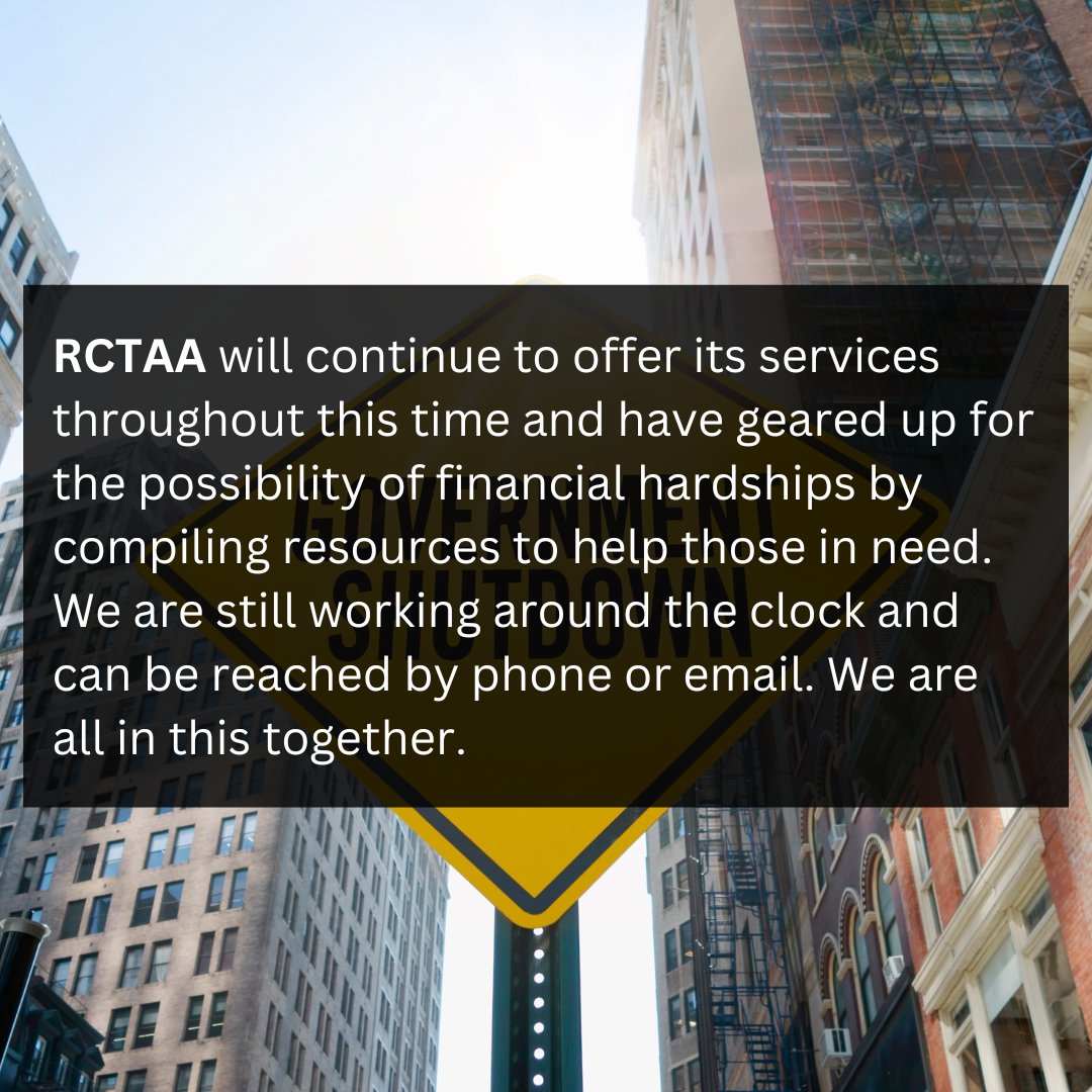 RCTAASupport's tweet image. Dear Service Members, Veterans, Families, and Community Partners... 

We recognize that now more than ever, it might be a challenging time during the government shutdown. 

We are here to help rctaapsa.com/intake