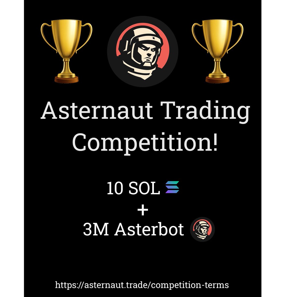 asternaut_trade's tweet photo. Announcing the ✨first ✨trading competition of Asternaut! https://t.co/qxSSVOCHla