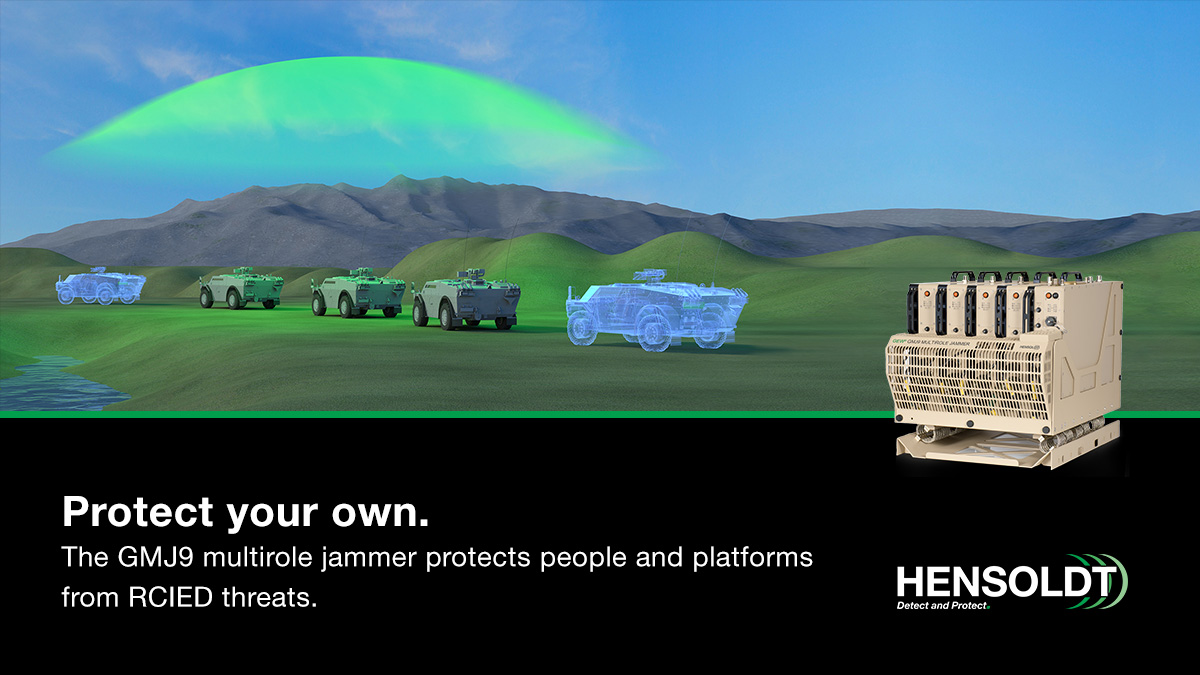 Sponsored | HENSOLDT’s GEW GMJ9: a compact, rugged software-defined multi-role jammer that combines RCIED protection, tactical comms jamming and advanced COMINT for threat-aware electronic attack. Discover more - tinyurl.com/4vctssza