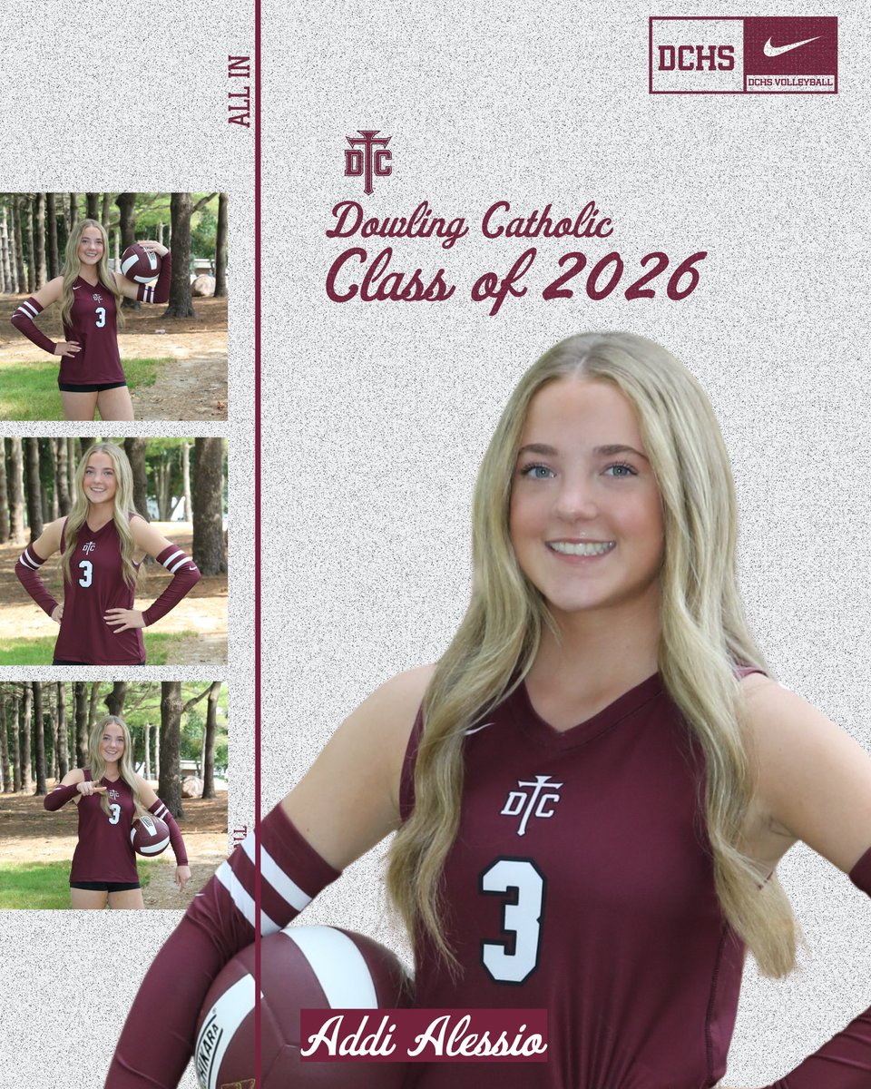 Dowling Catholic Volleyball tweet media