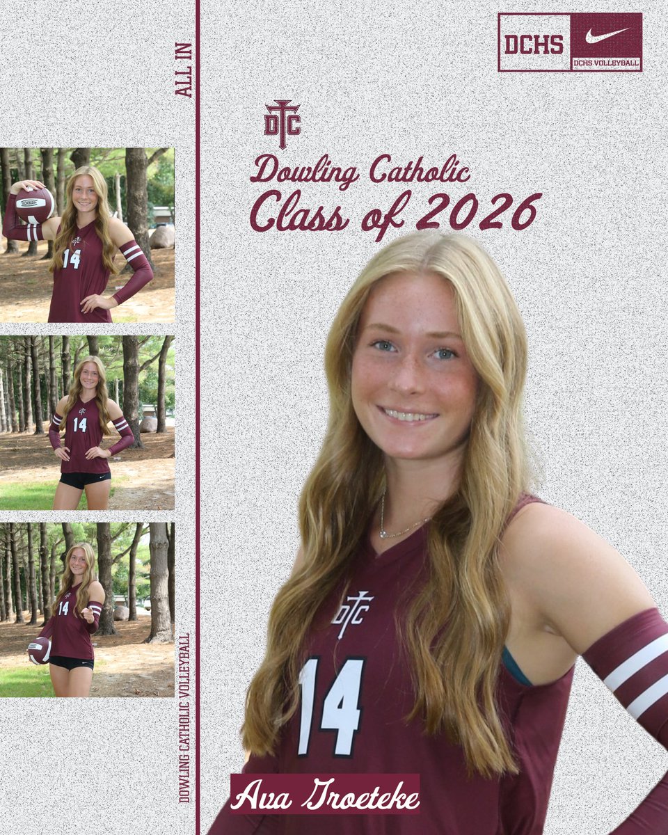 Dowling Catholic Volleyball tweet media