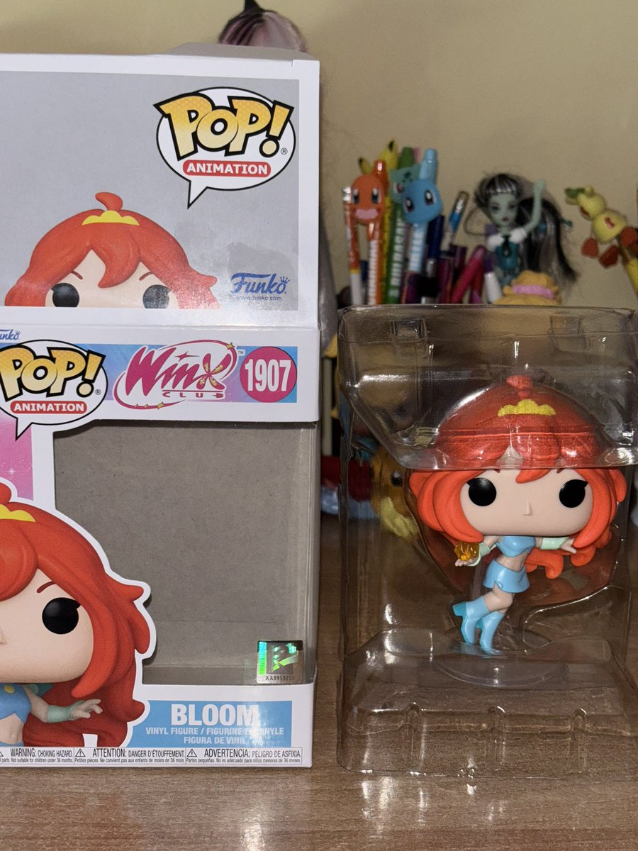 winxclubpretty's tweet photo. I got this Bloom Pop Figure by Funko
#WinxClub #Winx #WinxClub1 #Winx1 #Bloom #WinxBloom #WinxClubBloom #Merchandising #WinxClubMerchandising #WinxMerchandising #FunkoPop #Pop #Funko #Figure #WinxClubFigure #WinxFigure #PopFigure #FunkoFigure #WinxClubPop #WinxClubPopFigure https://t.co/09CNjHrok6