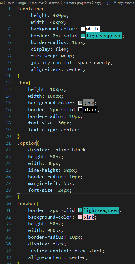 Deepakkumar6543's tweet image. Day 11:
✅Java (Revise loop (do-while, for, for each), break & continue, recursion)
✅Programming Exercise (65-69) (yt: Complete coding by Prasant Sir)
✅ CSS (complete concept of flexbox)
✅ Completed assignment of day in the full-stack development course
#100DaysOfCode #zigbee