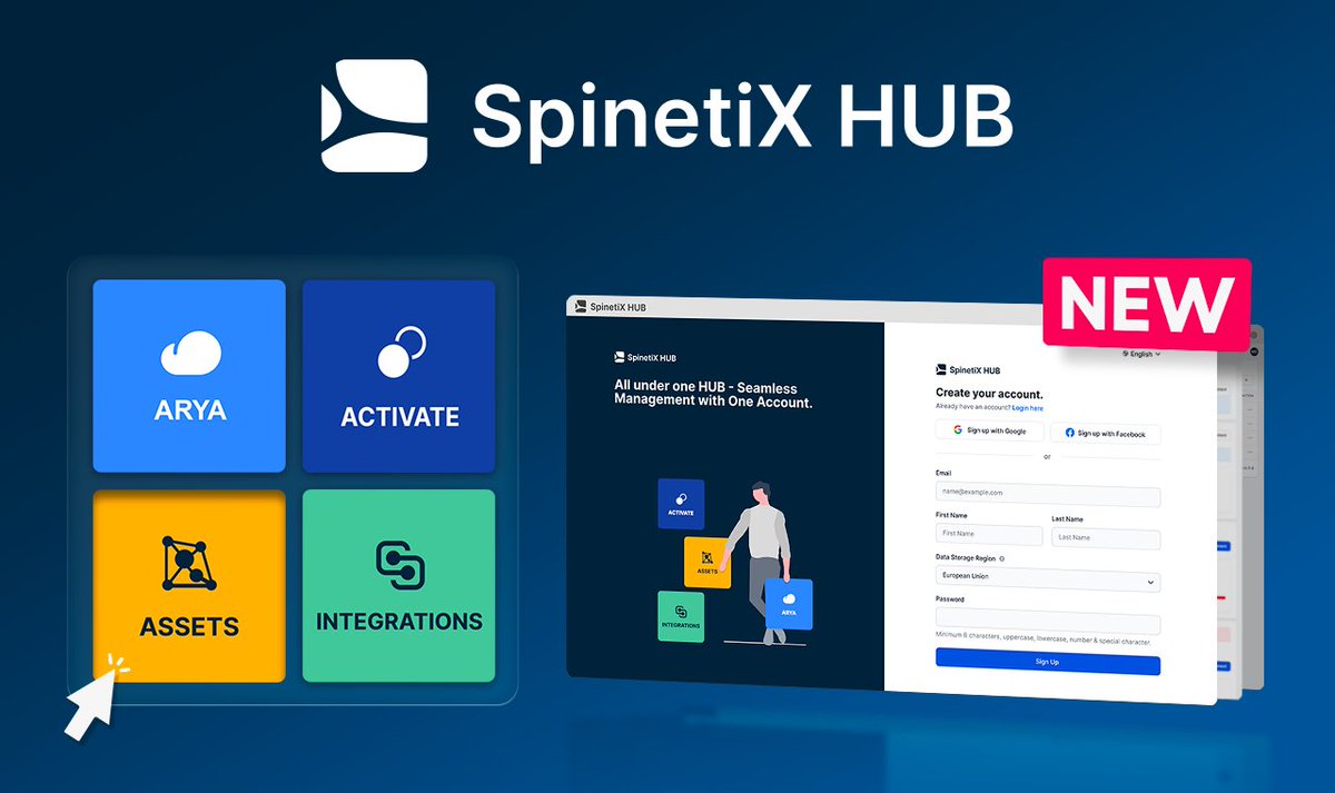 🚀 Here's to #SmartSignage! 𝗜𝗻𝘁𝗿𝗼𝗱𝘂𝗰𝗶𝗻𝗴 𝗦𝗽𝗶𝗻𝗲𝘁𝗶𝗫 𝗛𝗨𝗕 – our brand-new cloud platform that unifies under one roof the management of every component of the SpinetiX complete #DigitalSignage solution.
hashtag#SpinetiXHUB #DigitalSignage #CloudPlatform #ProAV