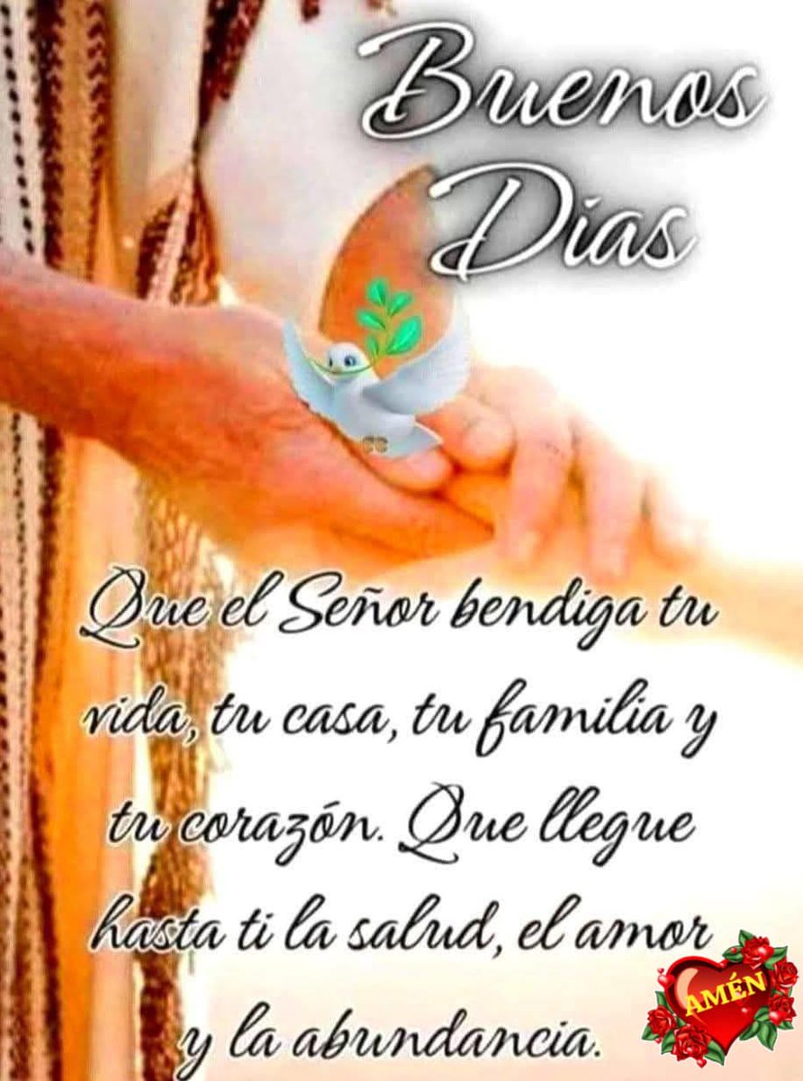 nancydfernandez's tweet photo. Feliz día mis corazoncitos!! Lindas bendiciones de Dios llenitas de amor, salud, felicidad y abundancia..abracitos cariñosos desde la distancia ❤️ https://t.co/l461wMcqGo