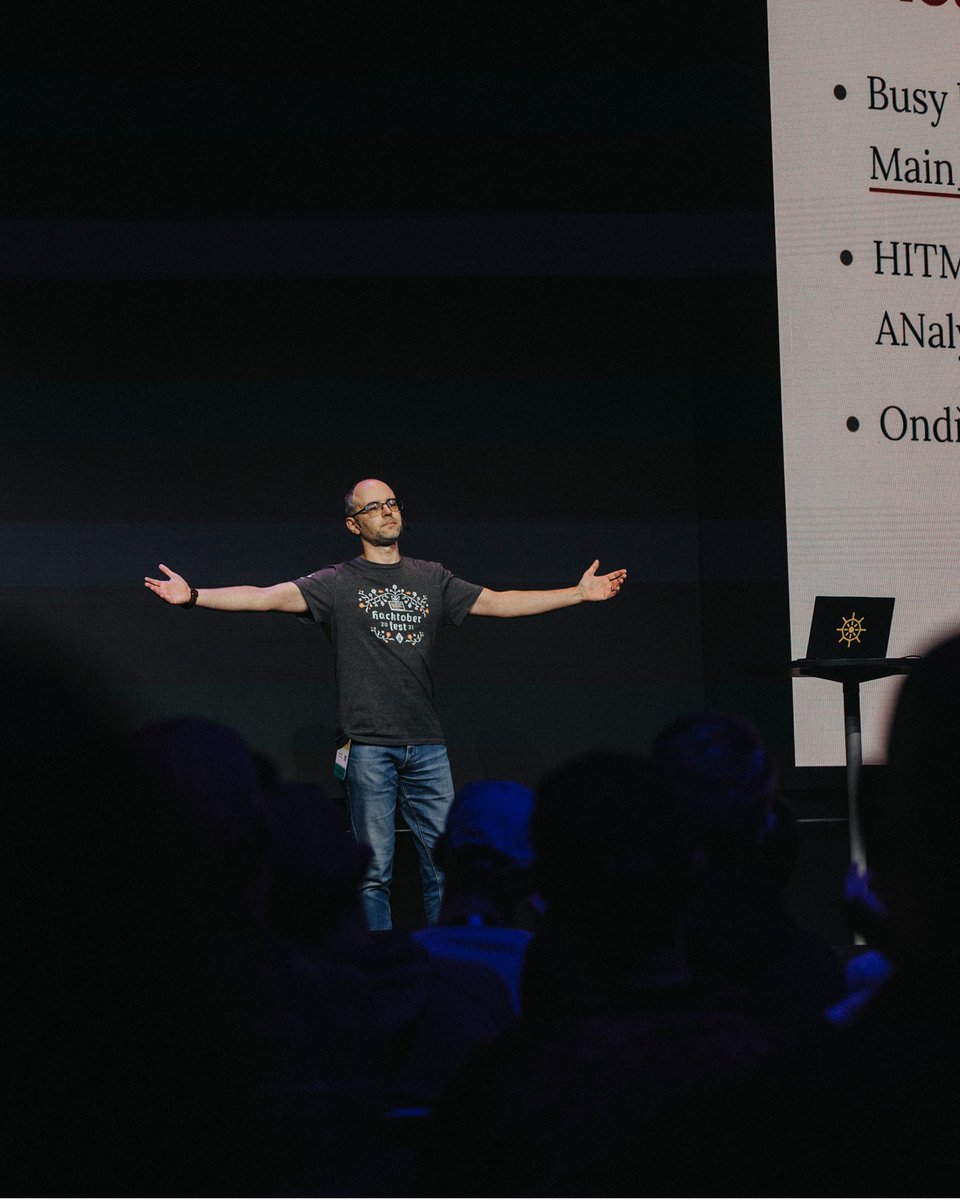 nordicjs's tweet image. A huge shout-out to Ondřej Žára, Fabian Ovik Karlsson and Matthijs van Henten who joined our Lightning Talks today ⚡️
It takes courage to step on stage and share something you’re passionate about, and we loved every single talk. Thank you for bringing your energy, ideas, and…