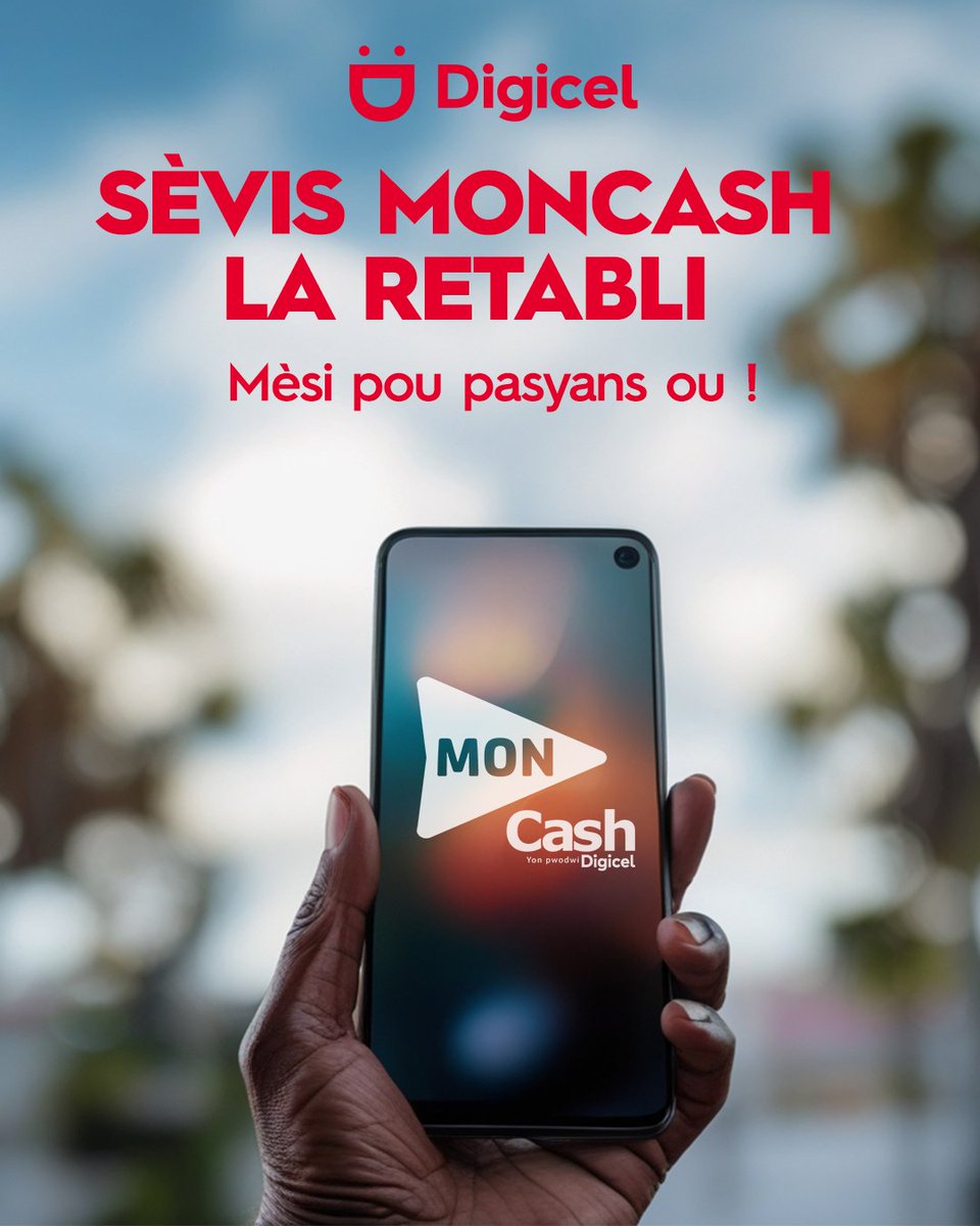 Digicel Haïti tweet media