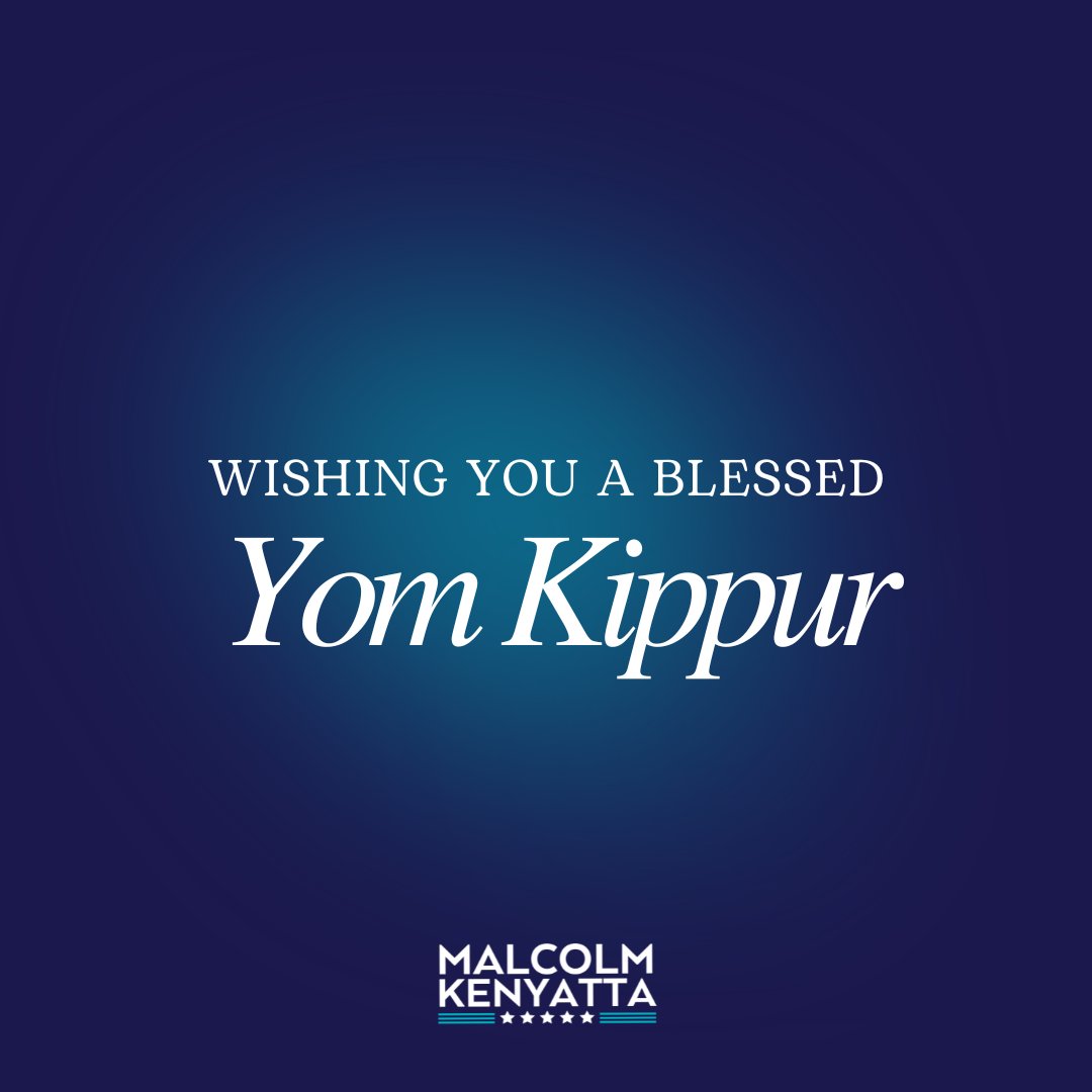 Malcolm_HQ's tweet photo. Wishing you and your loved ones a blessed and restful Yom Kippur. https://t.co/i6QBu7g7ce