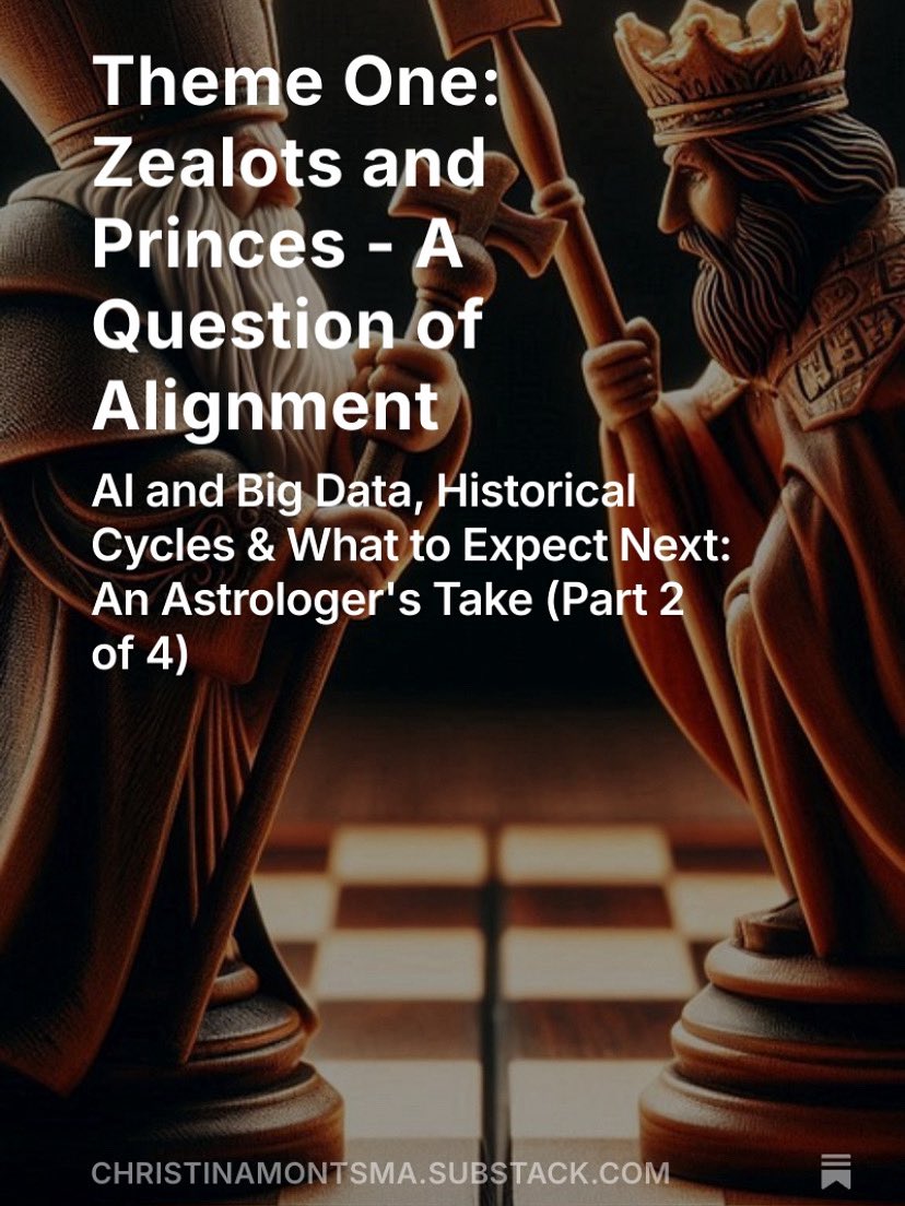 ChristinaMonts2's tweet photo. Did you know libraries and knowledge centers can tell us a thing or two about where AI is headed? Explore some potential outcomes in Part One of my series. https://t.co/gIj1Kfloti #libraries #ai #bigdata #astrology #internetarchive #openlibrary #historicalcycles https://t.co/K7MxCWPcer