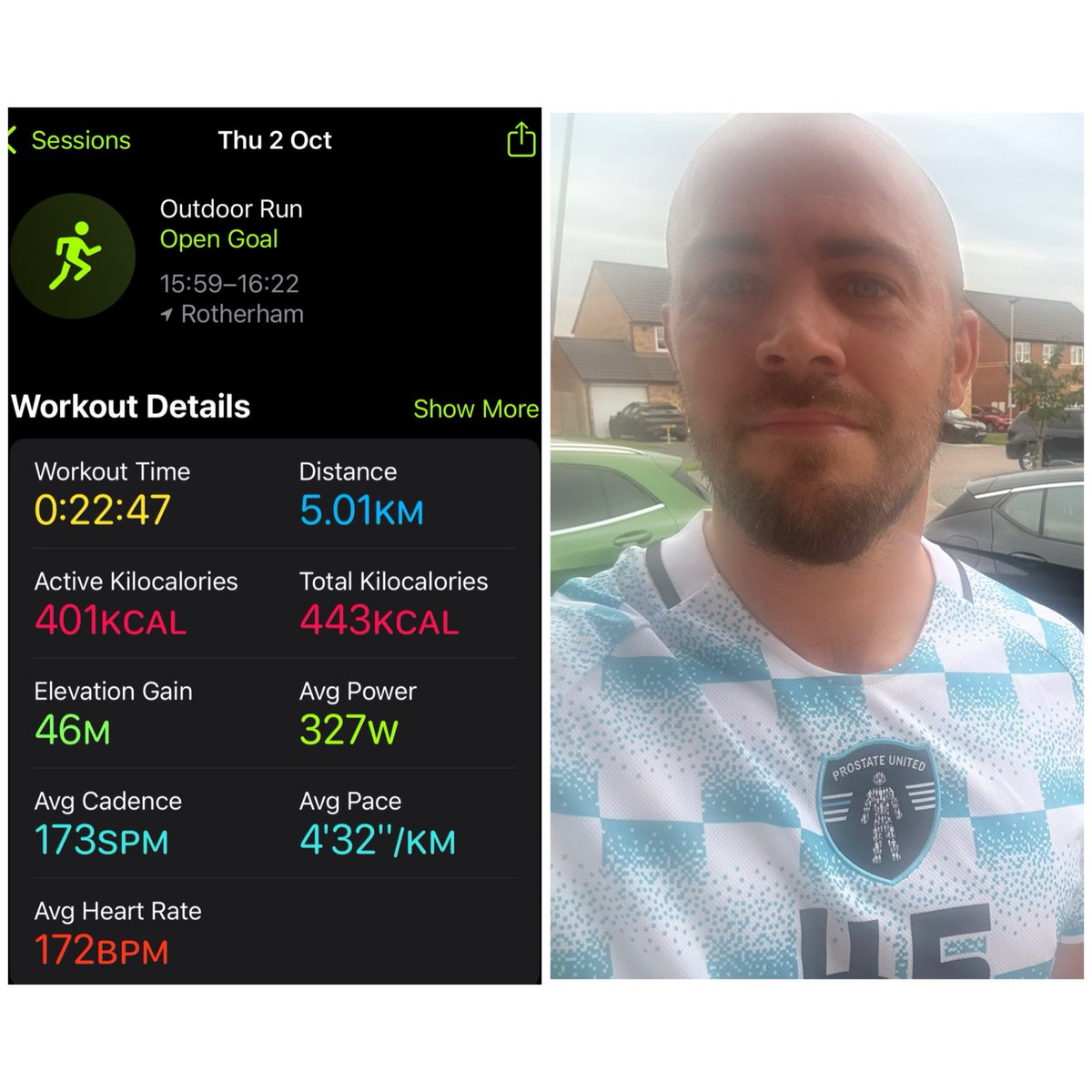 Day 2-31 for prostate cancer🏃‍♂️<a href="/ProstateUK/">Prostate Cancer UK</a> <a href="/prostateunited/">Prostate United</a> <a href="/drfc_official/">Doncaster Rovers FC</a> 

prostateunited.prostatecanceruk.org/fundraising/jo…