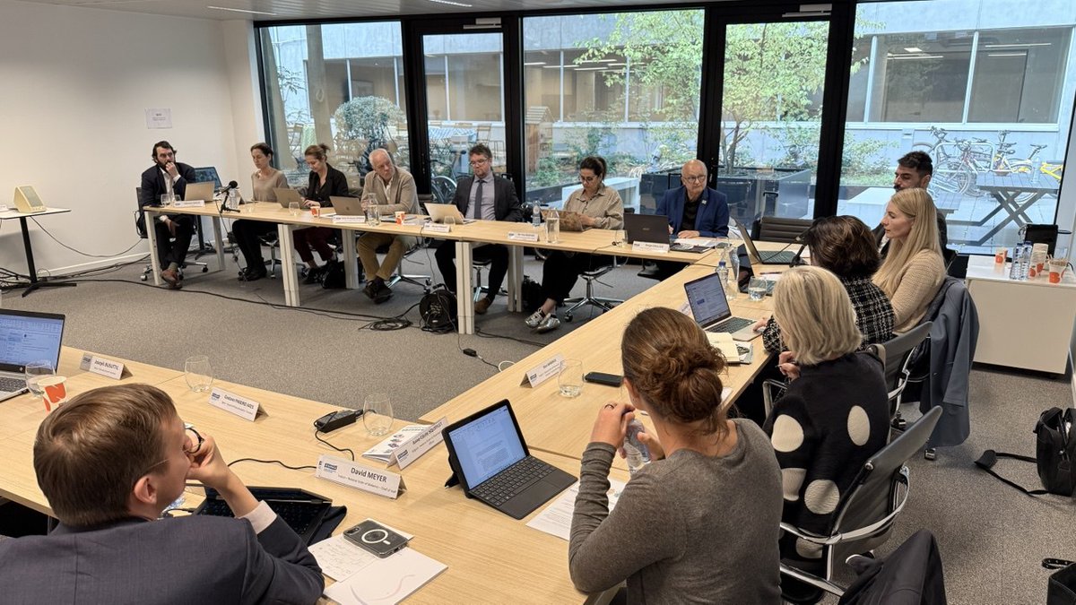 Dans le cadre de leur assemblée générale à Bruxelles, les membres d’#EurHeCA ont reçu ce jeudi Agata WALASZCZYK-TERRASSE, cheffe d’équipe pour la directive relative à la reconnaissance des qualifications professionnelles et Marios PAPANDREOU, conseiller politique, de la direction
