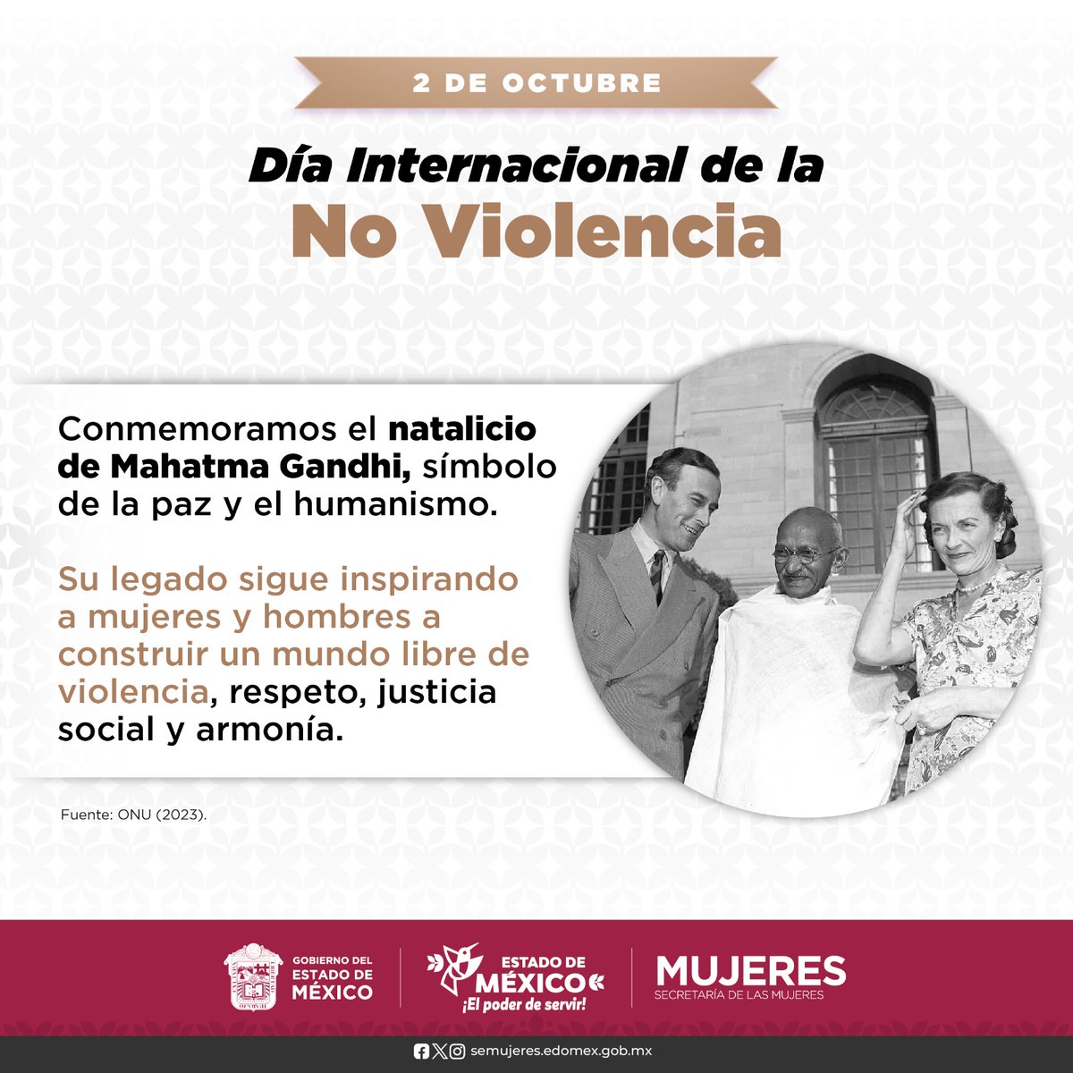 La justicia social une a personas, instituciones y naciones en la búsqueda de una convivencia igualitaria y libre de violencias. La #SeMujeres proporciona atención psicológica, jurídica y espacios seguros para las #MujeresMexiquenses.
☎️#LíneaSinViolencia: 800 108 40 53