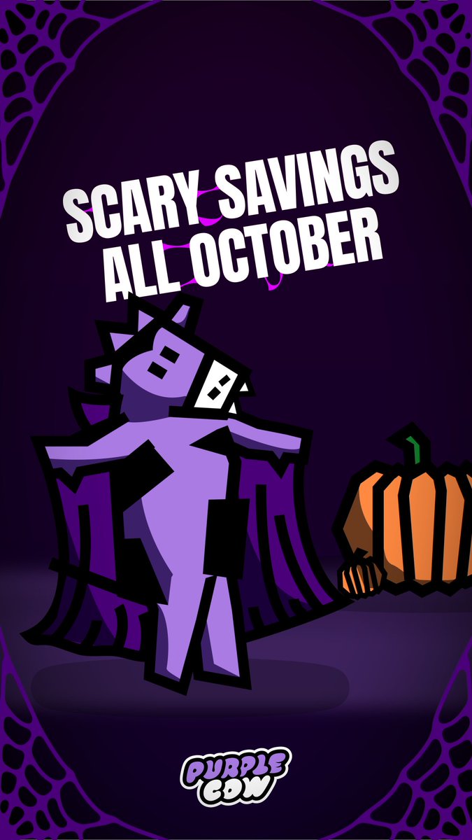 Sign up any time this month and get $25 off your first Purple Cow Internet bill! 
All you need to do is click the link in bio when you’re ready to make the move. 
Switch for spooky scary savings all month 🎃💜

#PurpleCowInternet #ShopLocalNovaScotia