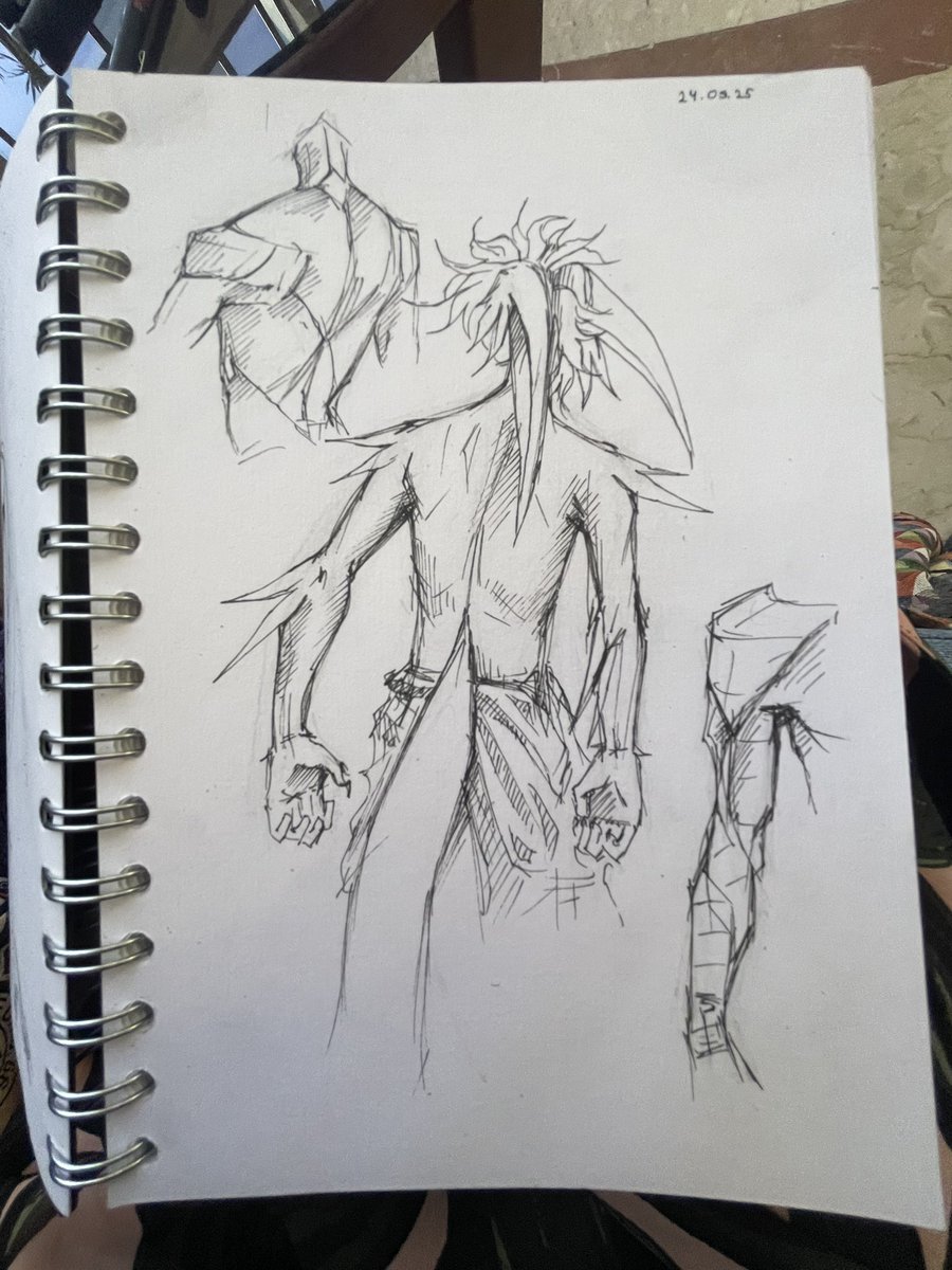 I'll leave these silly sketches here🩵
Vacation with my lovely <a href="/Ulylysh/">🥦🥗| comms open</a>