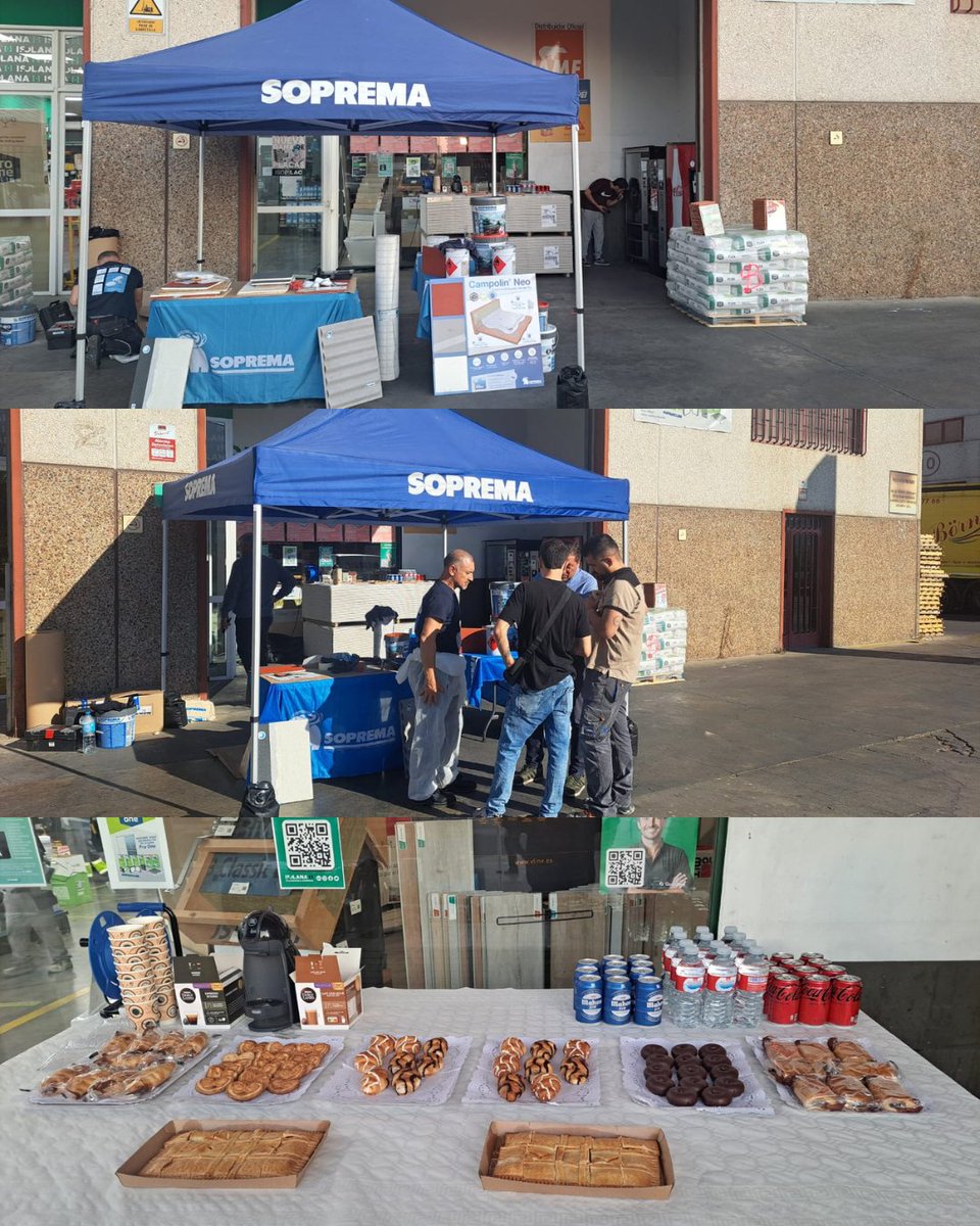 IsolanaOficial's tweet photo. 🚚 El Road Show ha pasado por #Alcobendas, #Leganés y #ToledoTres jornadas donde conocer de primera mano las soluciones de #Soprema y #ProOne, además de compartir experiencias y resolver dudas técnicas.
Más info y fechas: https://t.co/1gz1DXHgP4 https://t.co/dLjhZR90Aw