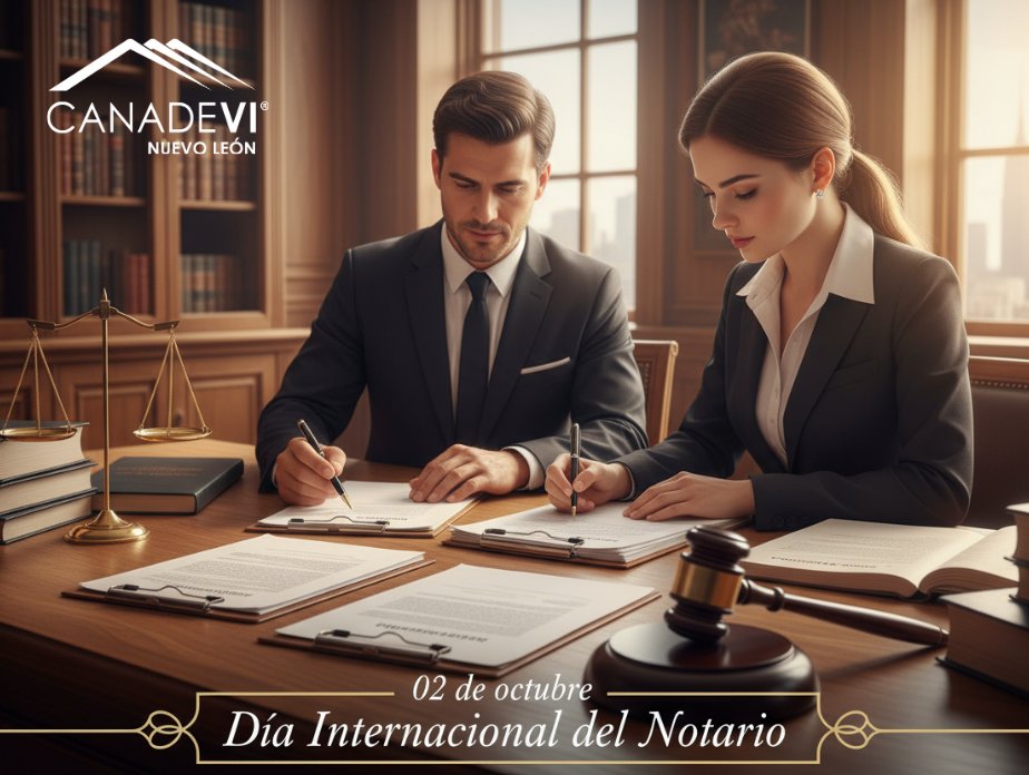🏡✒️ Detrás de cada escritura está la seguridad de tu patrimonio.
¡Feliz Día Internacional del Notario!  ⚖️📜

#DíaDelNotario #CANADEVINL