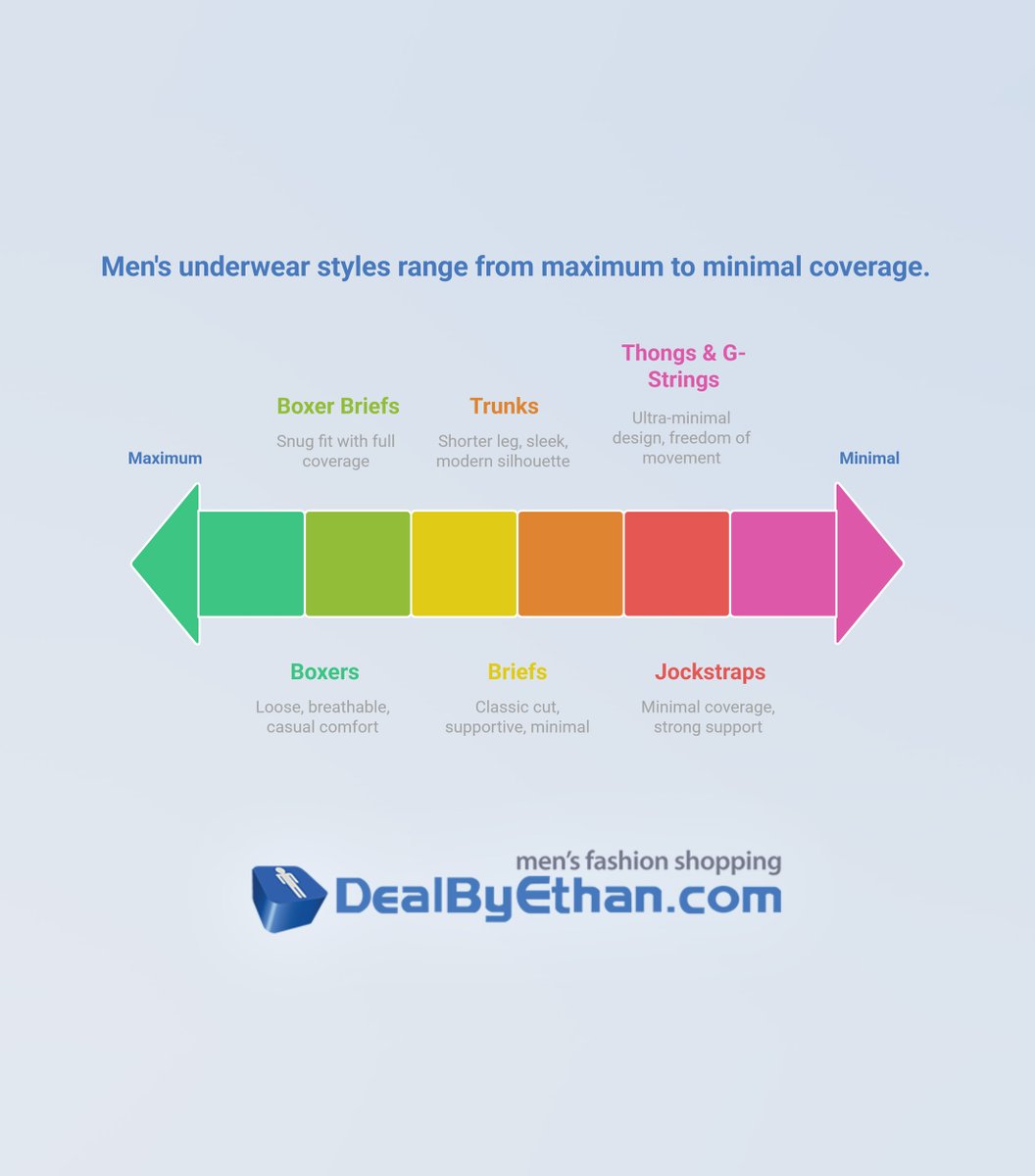 rima69547's tweet photo. This visual guide from https://t.co/ITmTVtFMlZ breaks down popular men's underwear styles by coverage and cut—from classic briefs to daring thongs and jockstraps. Discover your perfect fit in bold, expressive men's underwear. Check out for more info https://t.co/C2ZmaWMJwL https://t.co/yESzgIpWyf