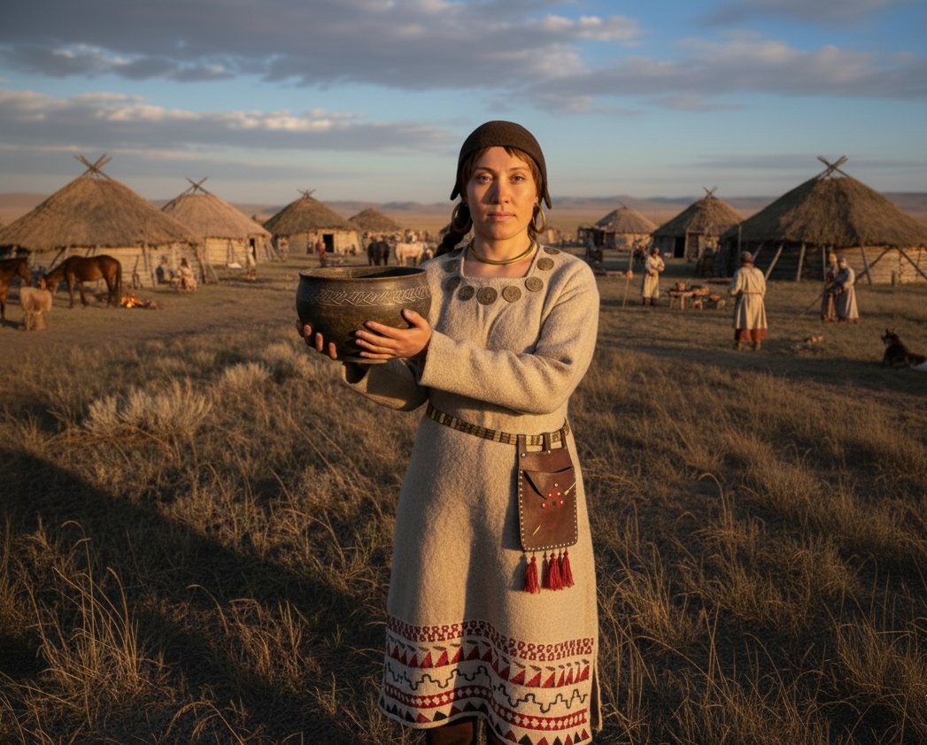 A woman from Andronovo culture