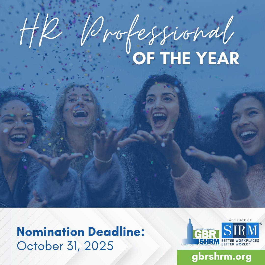 Do you know an outstanding HR professional who has made a meaningful difference in the last year? Nominate them for our HR Professional of the Year Award! buff.ly/CYKlCh1 #HRProfessionals #SHRM