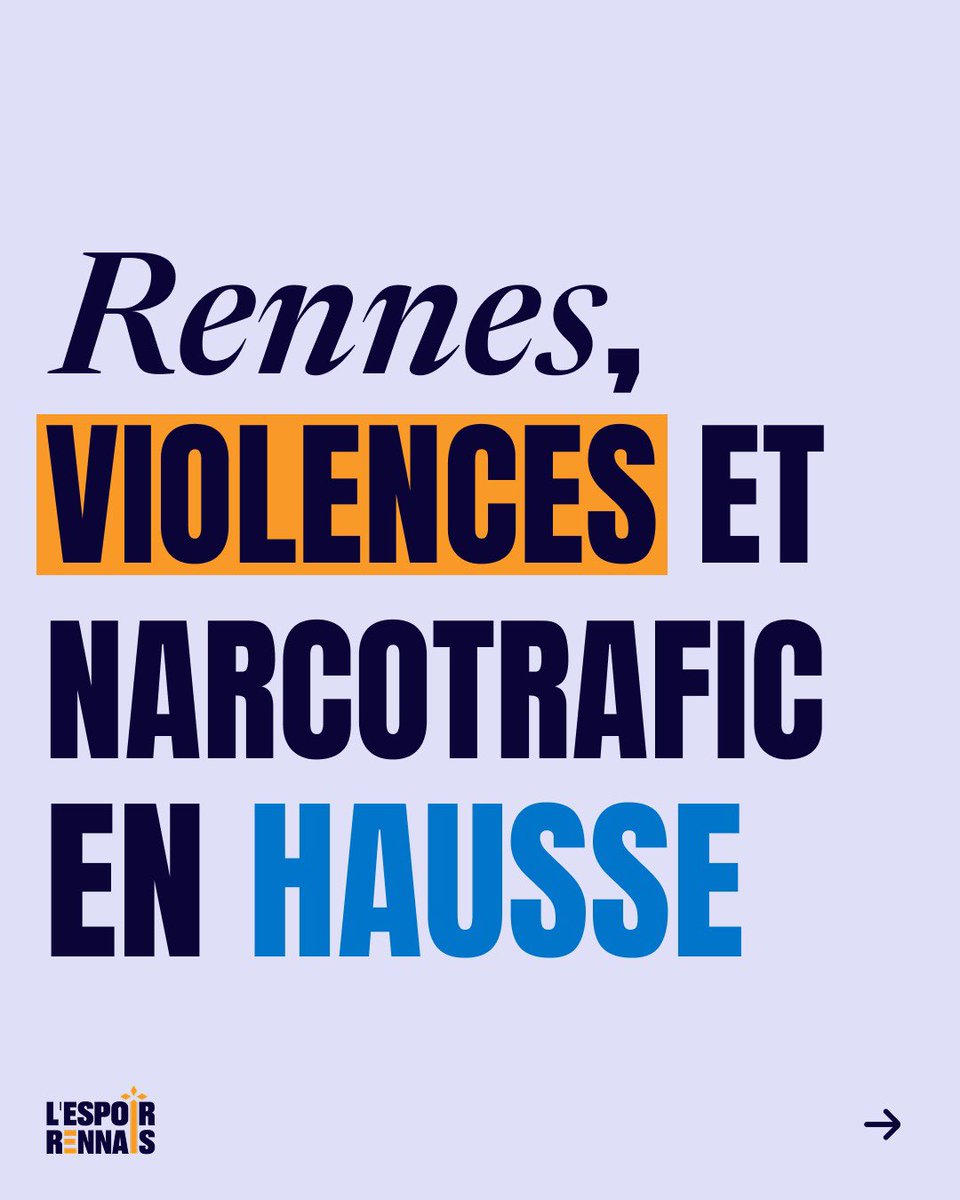 EspoirRennais's tweet image. Par ce qu’il ne peut pas y avoir d’amélioration de la qualité de vie sans sécurité à Rennes 🛡️

#Rennes2026 #rennes #Municipales2026 #Securite #Politique