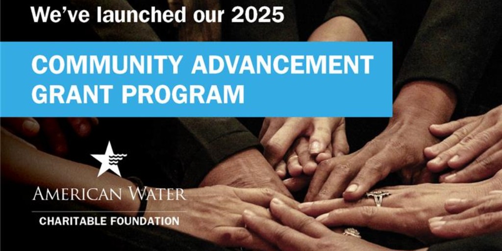 We're now accepting applications for the 2025 Community Advancement Grant! Nonprofits and public schools in our service areas can get up to $5k to support innovative and impactful projects. 

Learn more &amp; apply today: ow.ly/hq2Q50X4Fqv
 
#WeKeepLifeFlowing #CommunityImpact