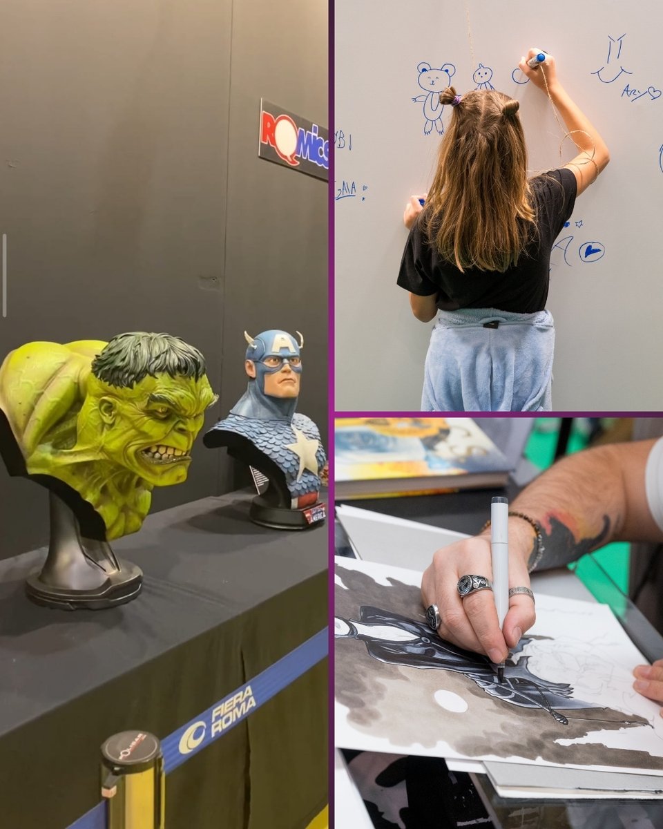 ✨ Romics è l’universo dove tutti i mondi si incontrano ed ogni passione trova spazio, ogni storia prende forma, ogni fan diventa protagonista. 💫

Scriveteci nei commenti l'universo Romics che più vi rappresenta 

#Romics35