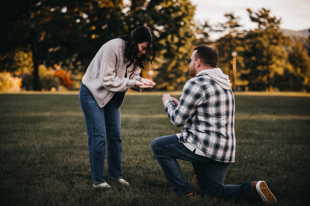 BrackCN's tweet image. SHE SAID YES!!! ❤️‍🔥 9/27/2025